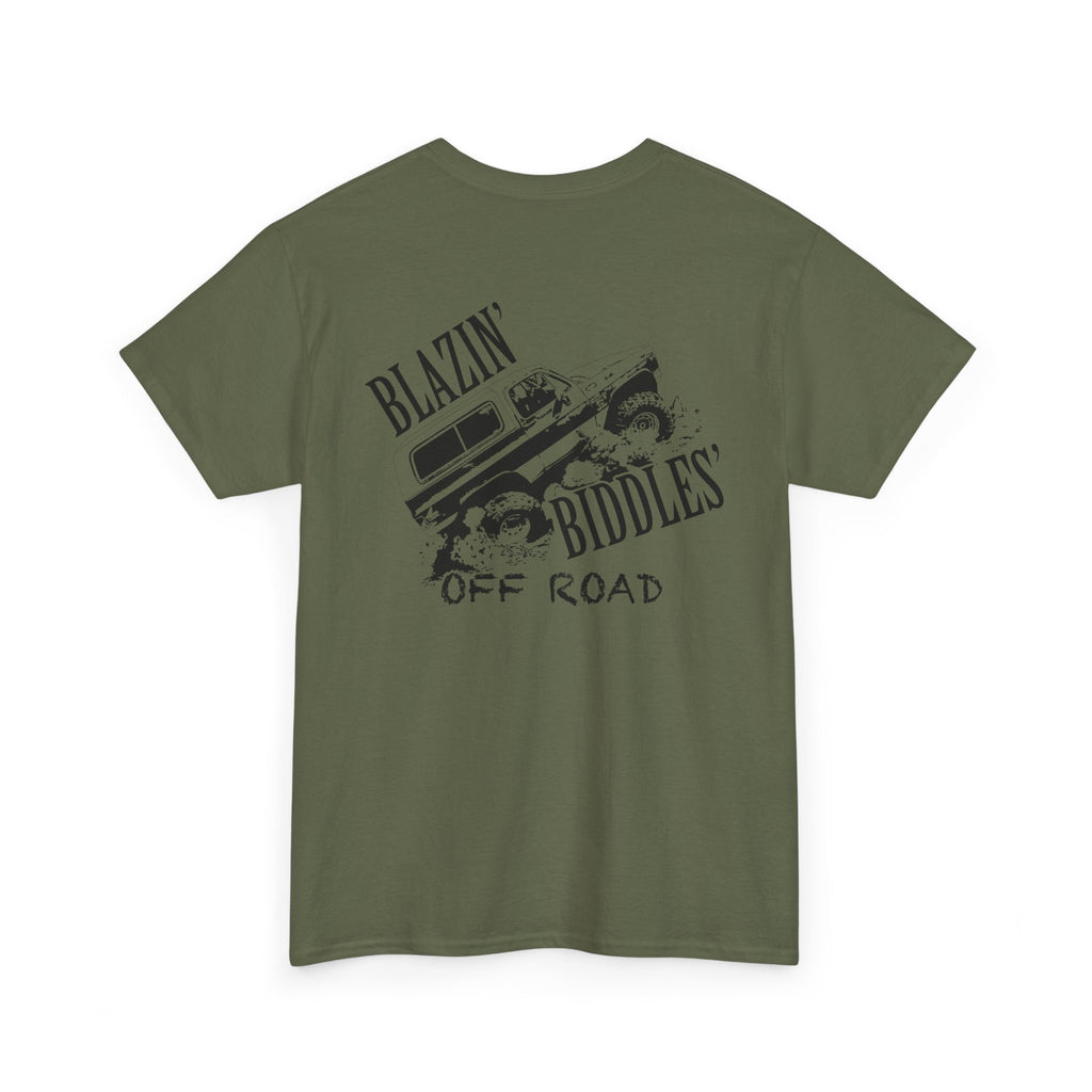 Blazin’ Biddles' Off-Road “Logo” Unisex Heavy Cotton T-Shirt