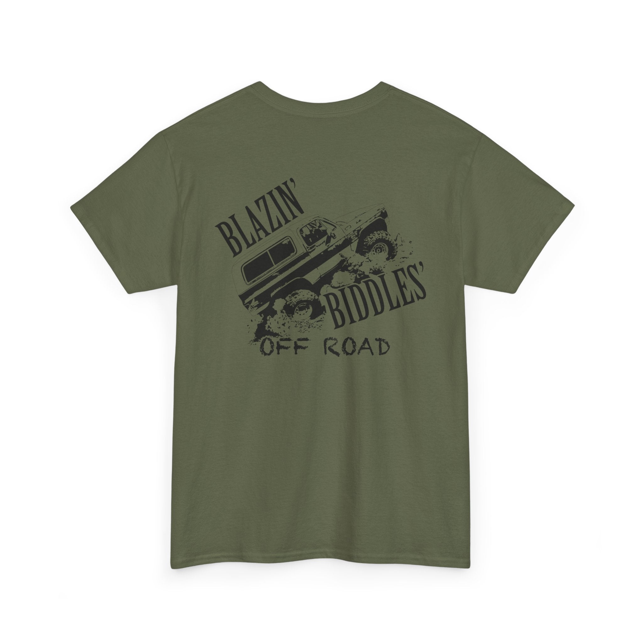 Blazin’ Biddles' Off-Road “Logo” Unisex Heavy Cotton T-Shirt