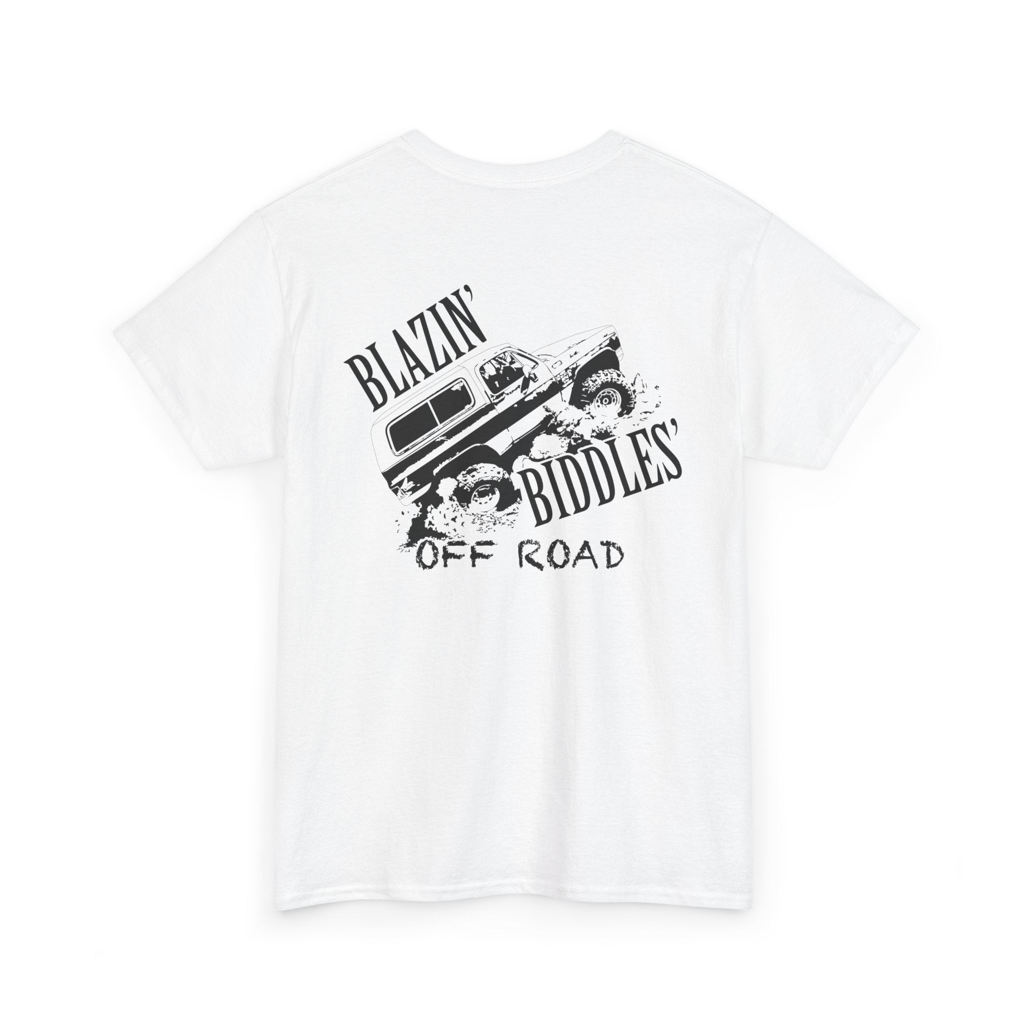 Blazin’ Biddles' Off-Road “Logo” Unisex Heavy Cotton T-Shirt