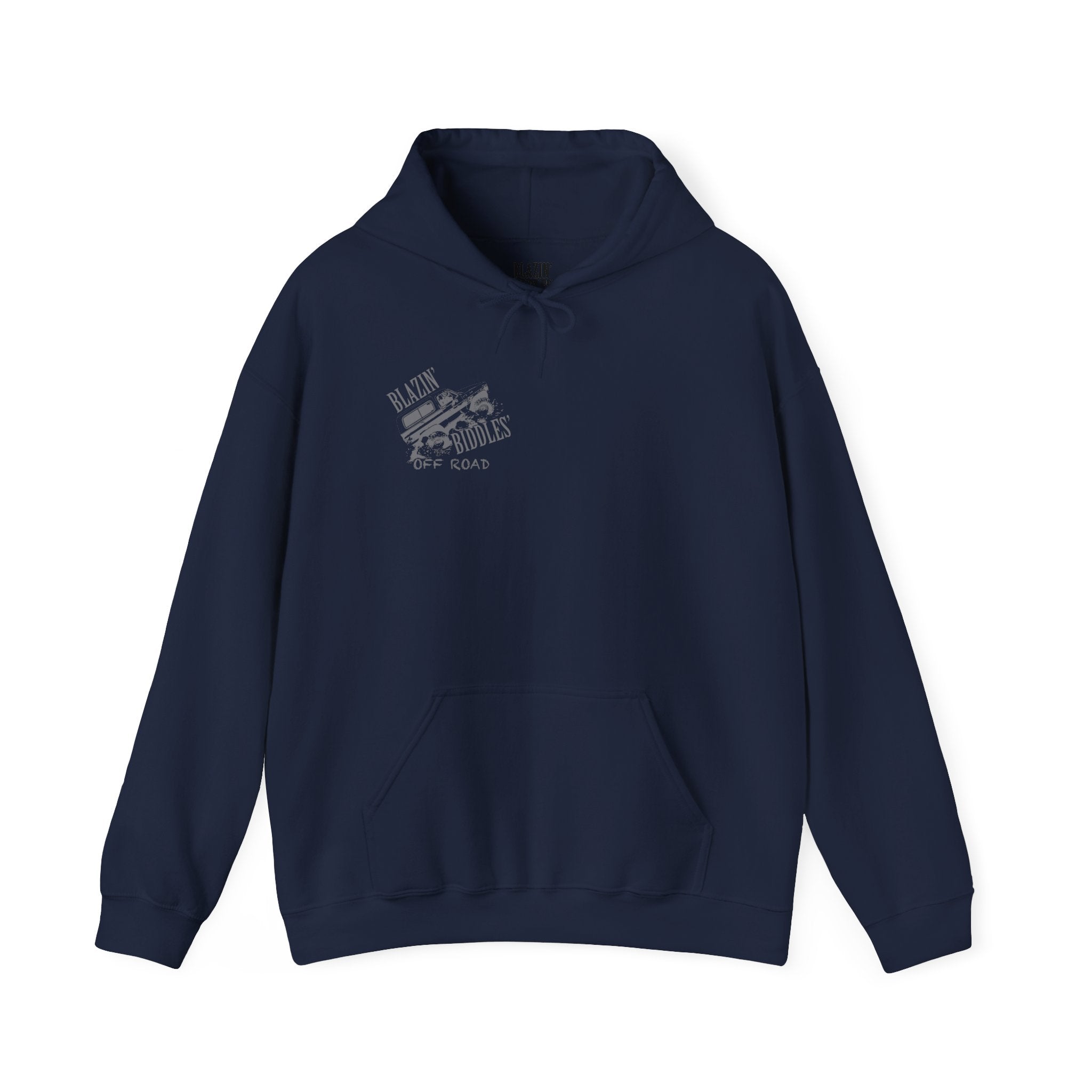 Blazin' Biddles Off-Road Logo Hoodie (Dark Colors)