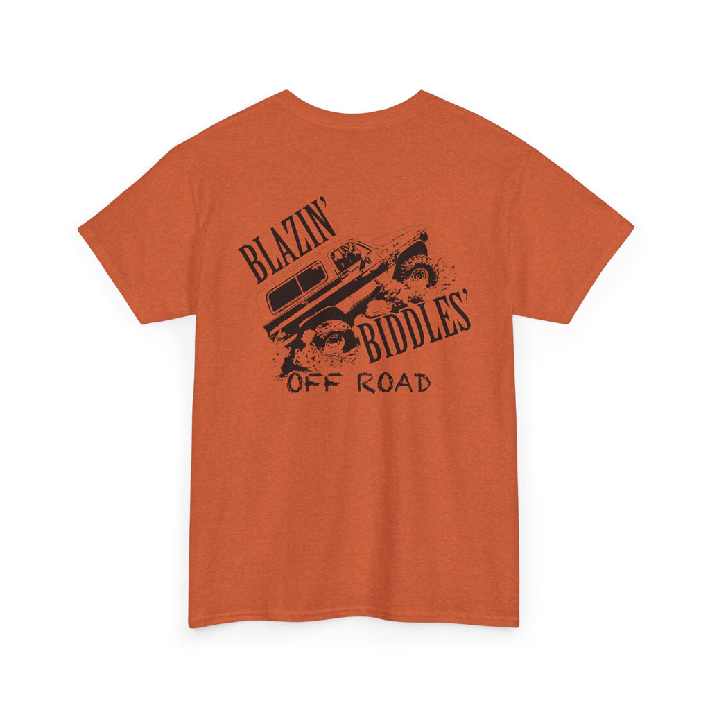 Blazin’ Biddles' Off-Road “Logo” Unisex Heavy Cotton T-Shirt