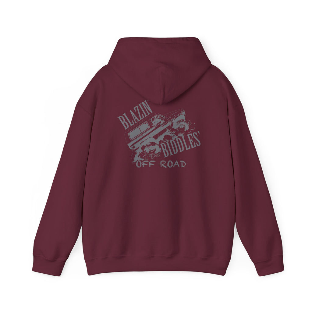 Blazin' Biddles Off-Road Logo Hoodie (Dark Colors)