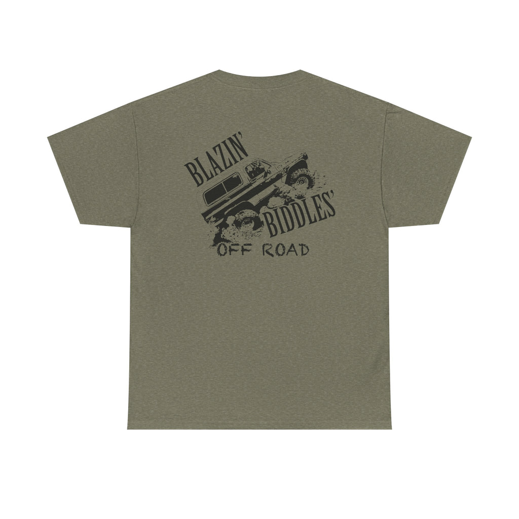 Blazin’ Biddles' Off-Road “Logo” Unisex Heavy Cotton T-Shirt