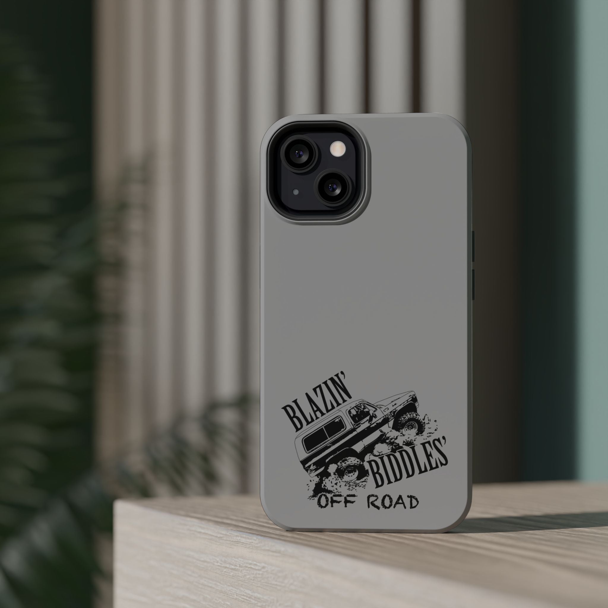 Off-Road Smartphone Case – Magnetic Impact-Resistant Phone Cover for Truck & Adventure Enthusiasts | Blazin’ Biddles Offroad