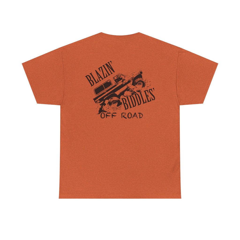 Blazin’ Biddles' Off-Road “Logo” Unisex Heavy Cotton T-Shirt