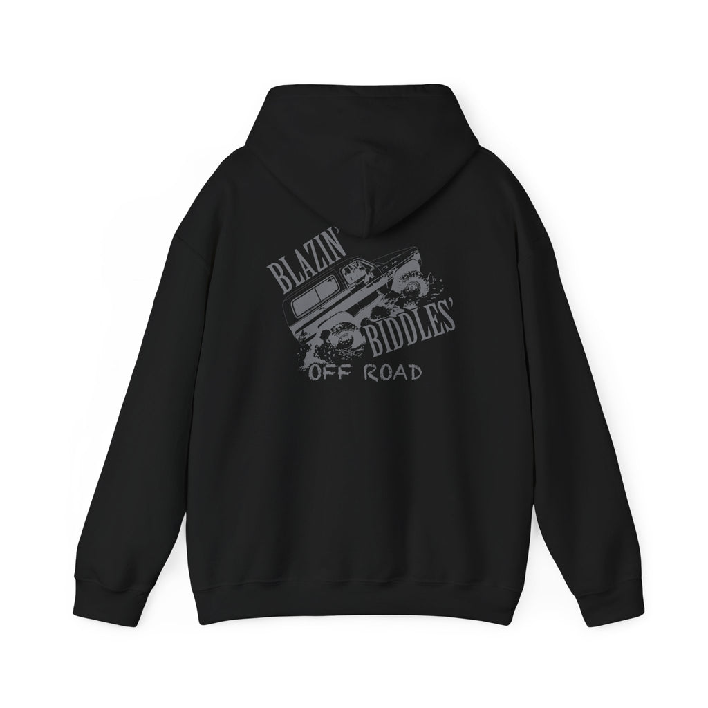 Blazin' Biddles Off-Road Logo Hoodie (Dark Colors)