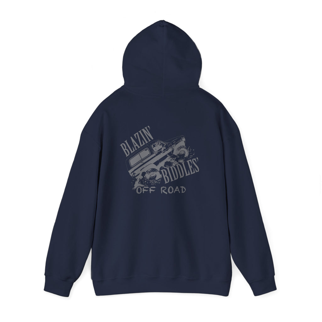 Blazin' Biddles Off-Road Logo Hoodie (Dark Colors)