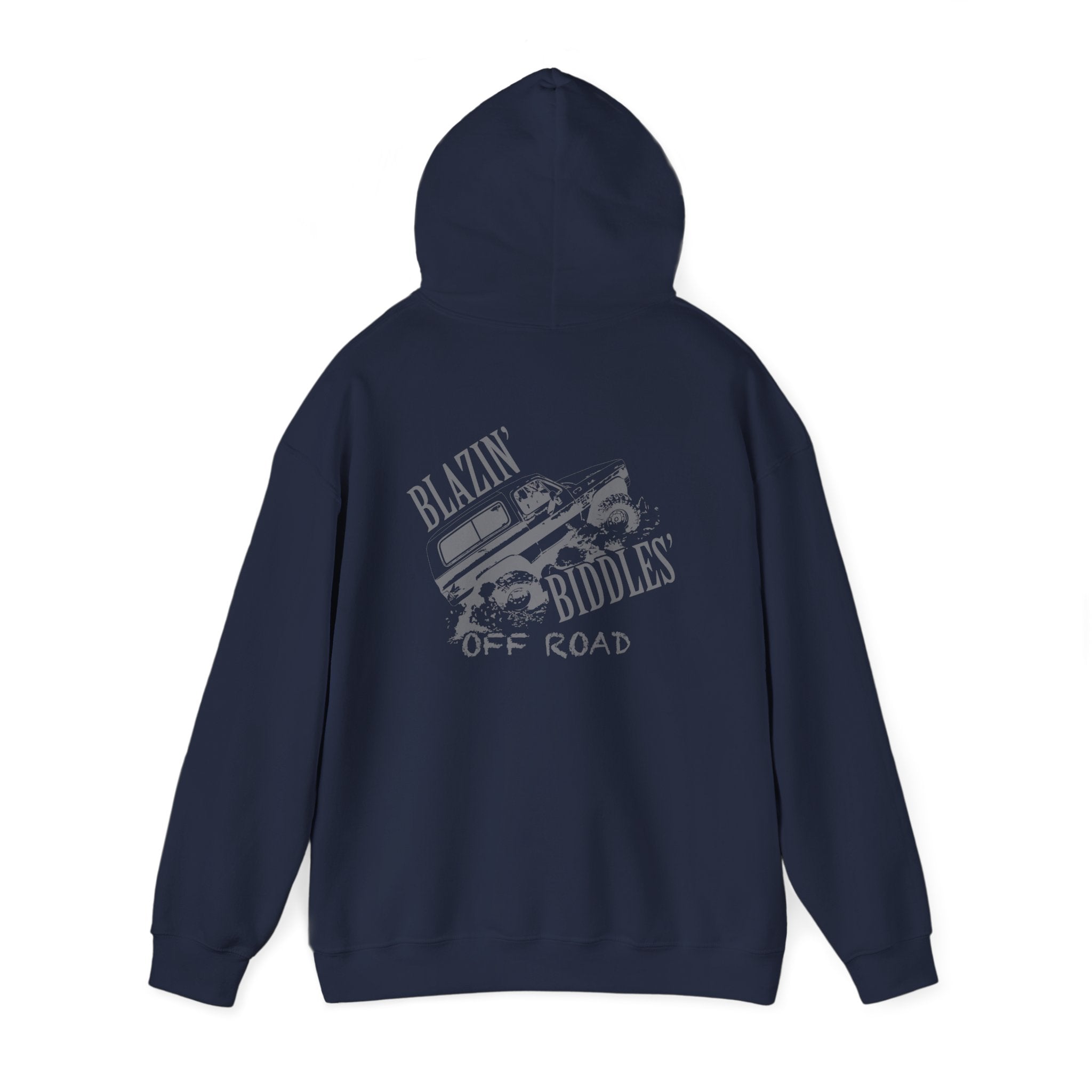 Blazin' Biddles Off-Road Logo Hoodie (Dark Colors)