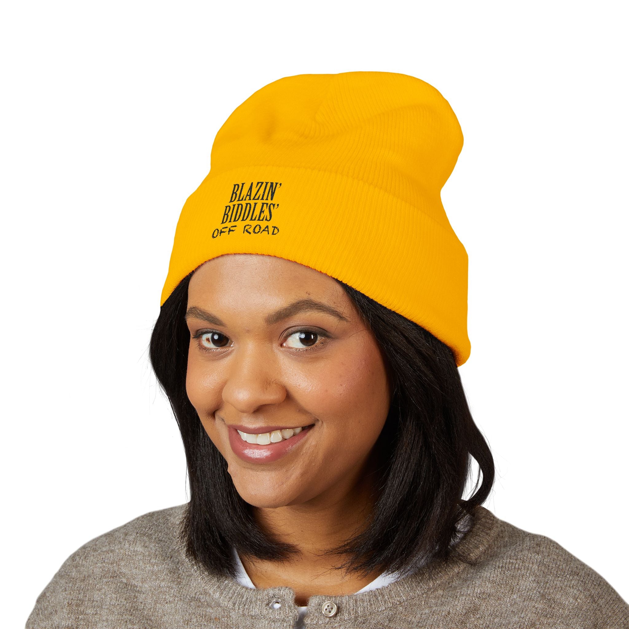 Blazin’ Biddles Off-Road Classic Embroidered Cuffed Beanie