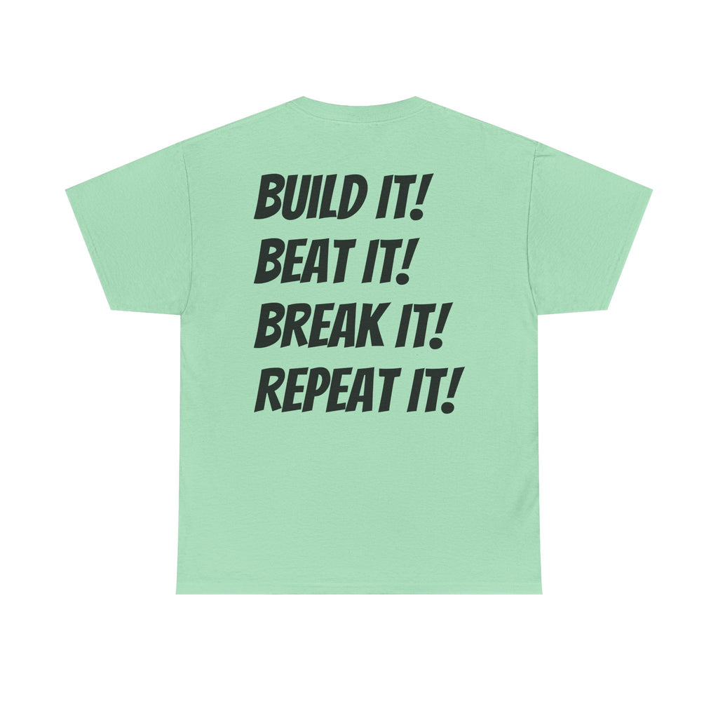 Blazin’ Biddles" Off-Road “Build, Beat, Break, Repeat” Unisex Heavy Cotton T-Shirt