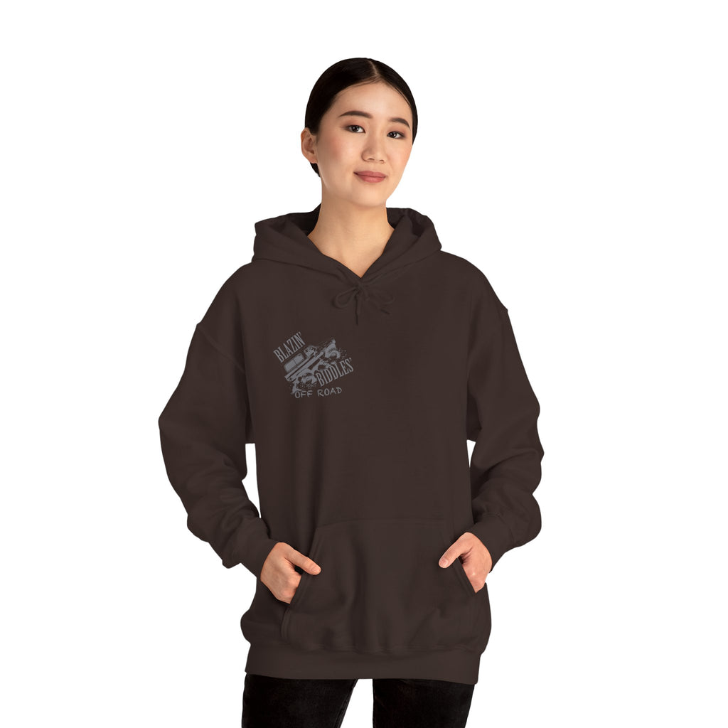 Blazin' Biddles Off-Road Logo Hoodie (Dark Colors)