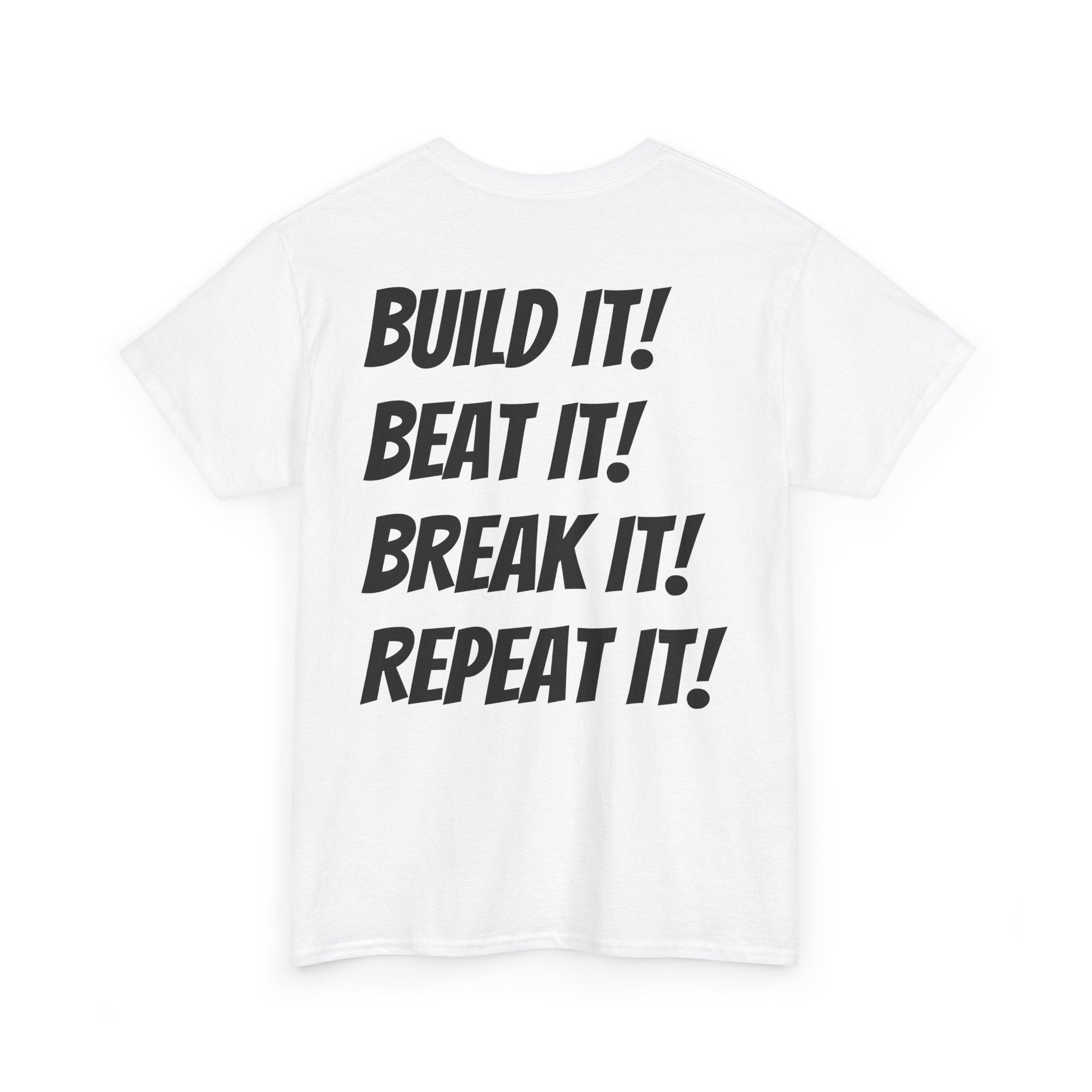 Blazin’ Biddles" Off-Road “Build, Beat, Break, Repeat” Unisex Heavy Cotton T-Shirt