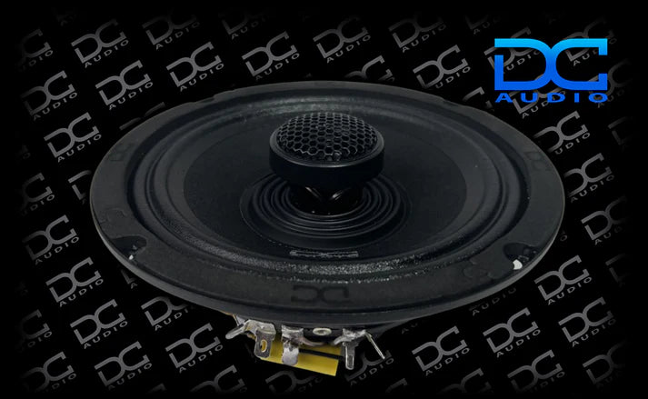 DC Audio DC-65CX 6.5” Coaxial Speakers – 100W RMS (Pair) DOORS