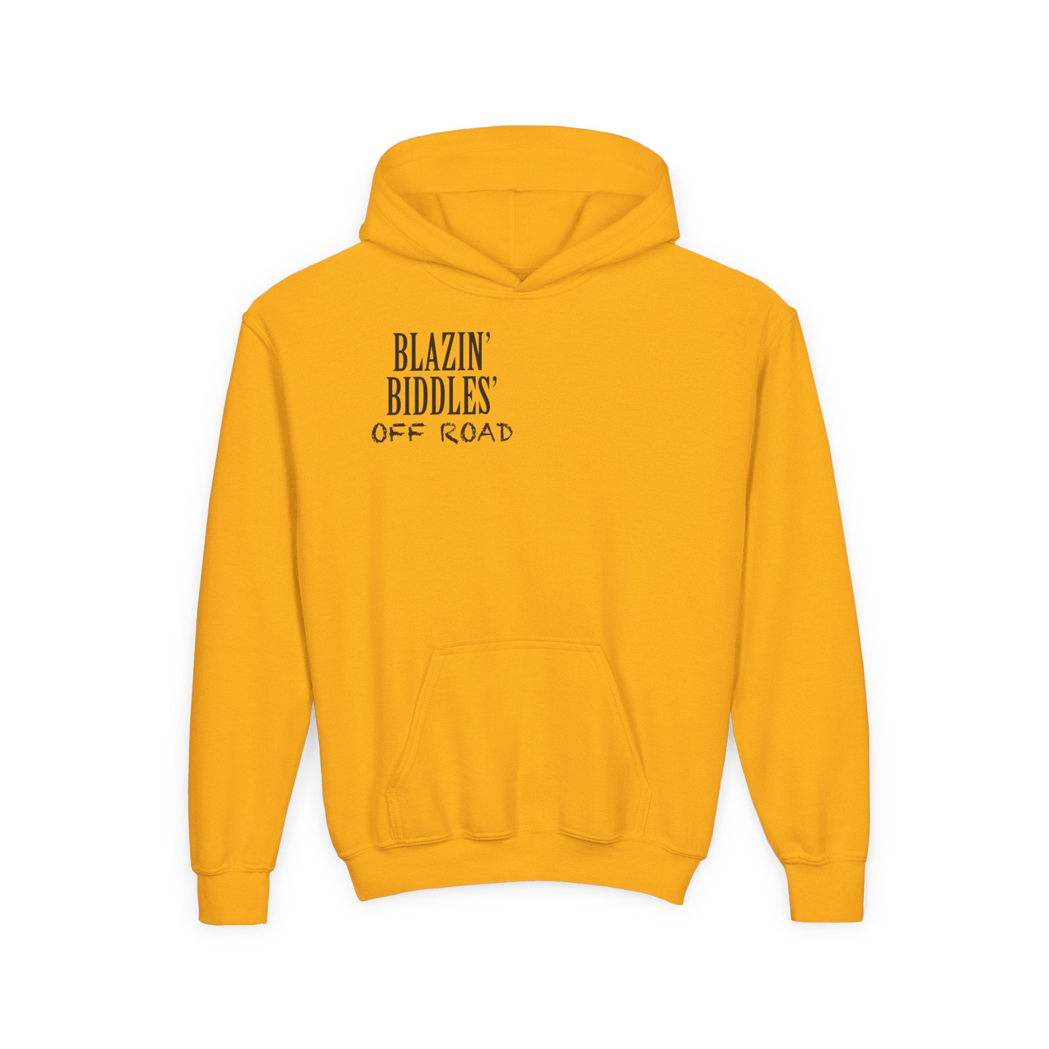Blazin’ Biddles Off-Road Youth Hoodie – Adventure Ready Squarebody Apparel