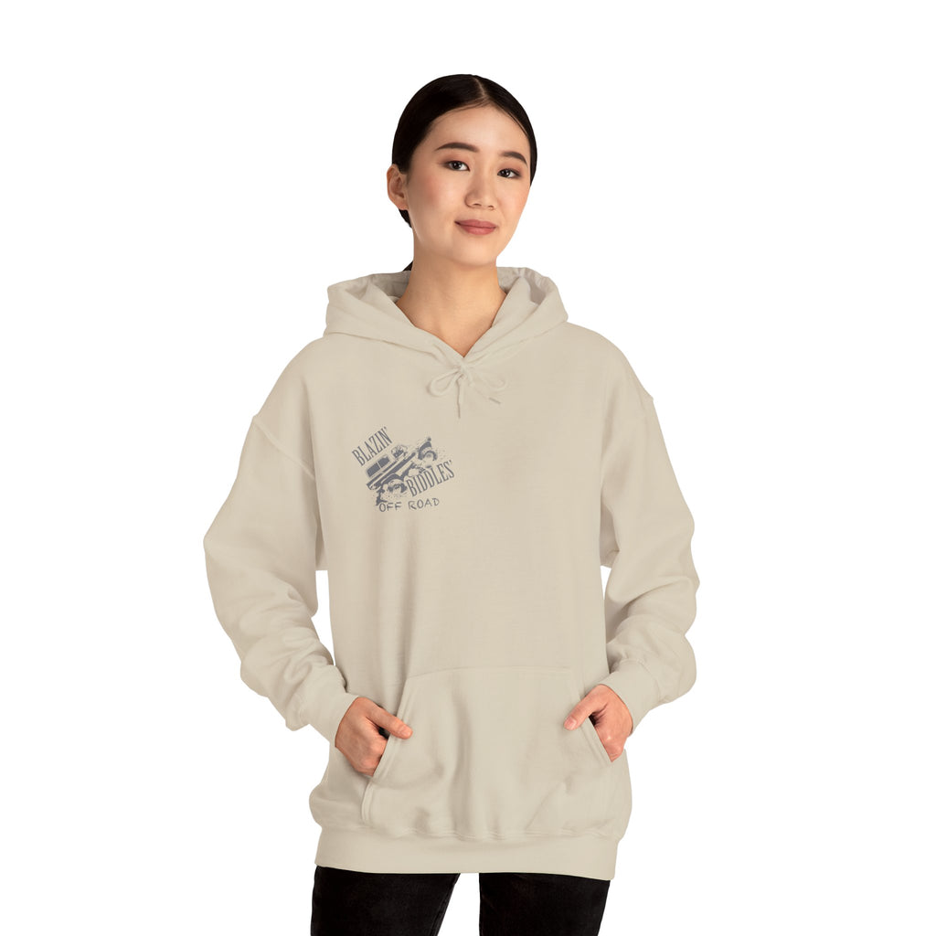 Blazin' Biddles Off-Road Logo Hoodie (Dark Colors)