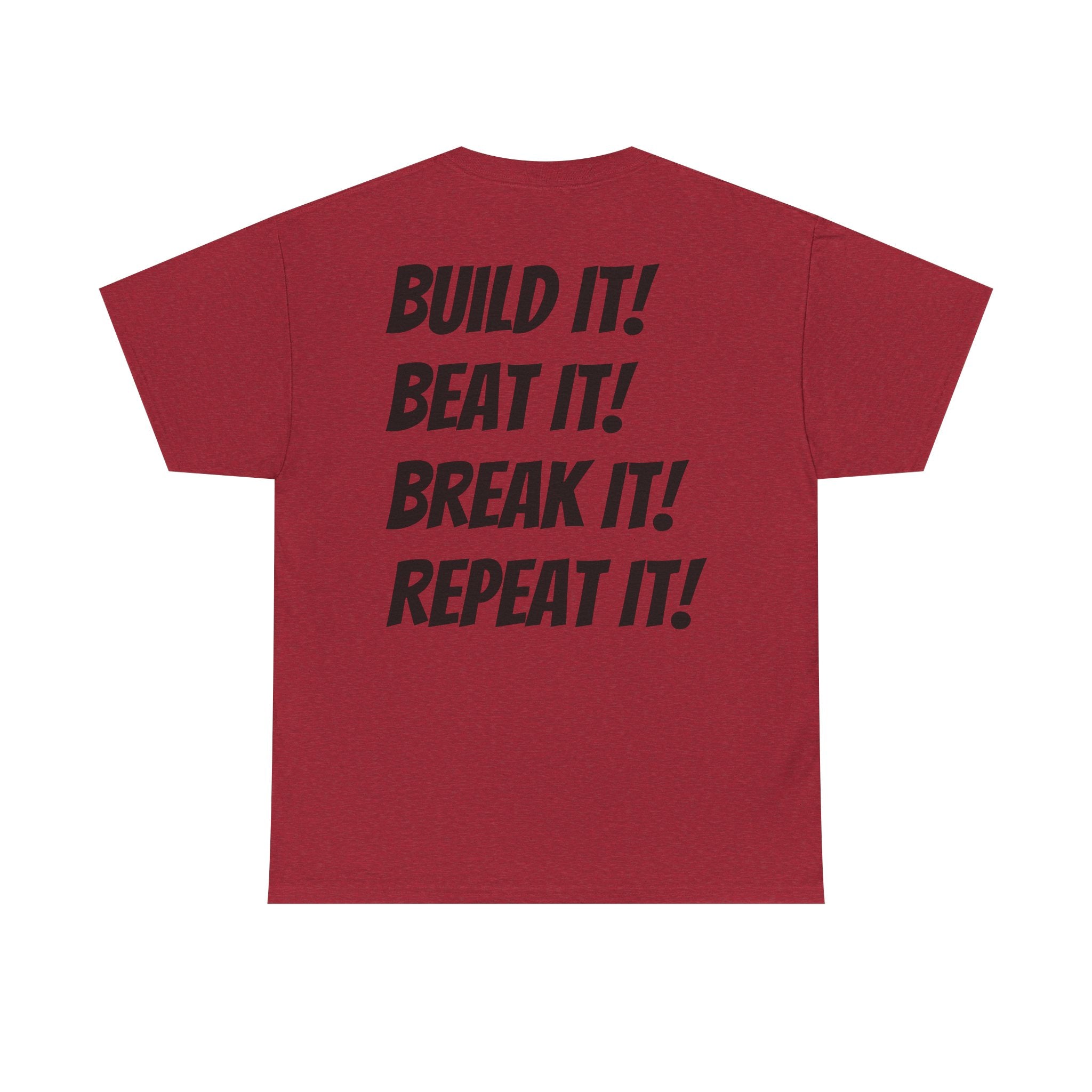 Blazin’ Biddles" Off-Road “Build, Beat, Break, Repeat” Unisex Heavy Cotton T-Shirt
