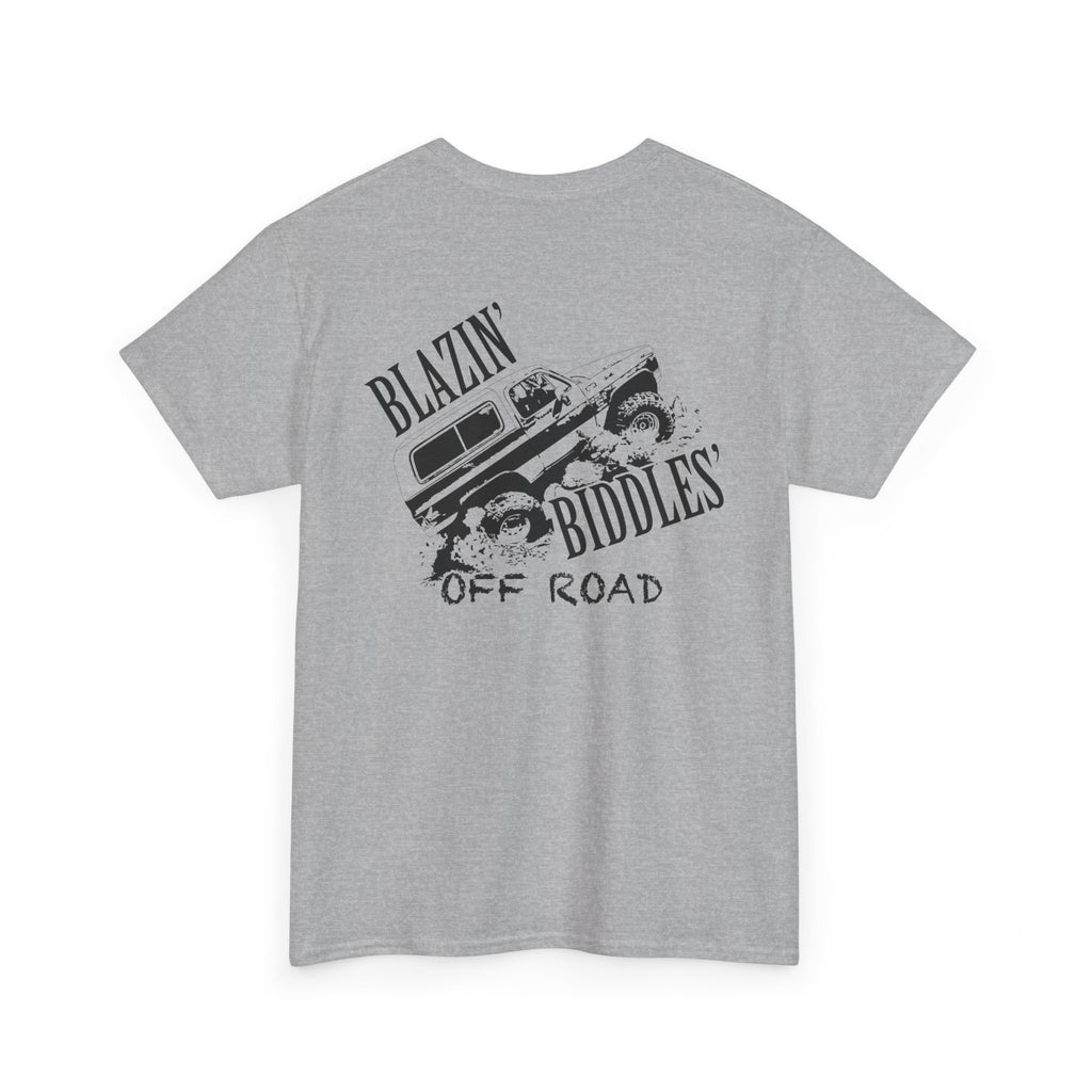 Blazin’ Biddles' Off-Road “Logo” Unisex Heavy Cotton T-Shirt
