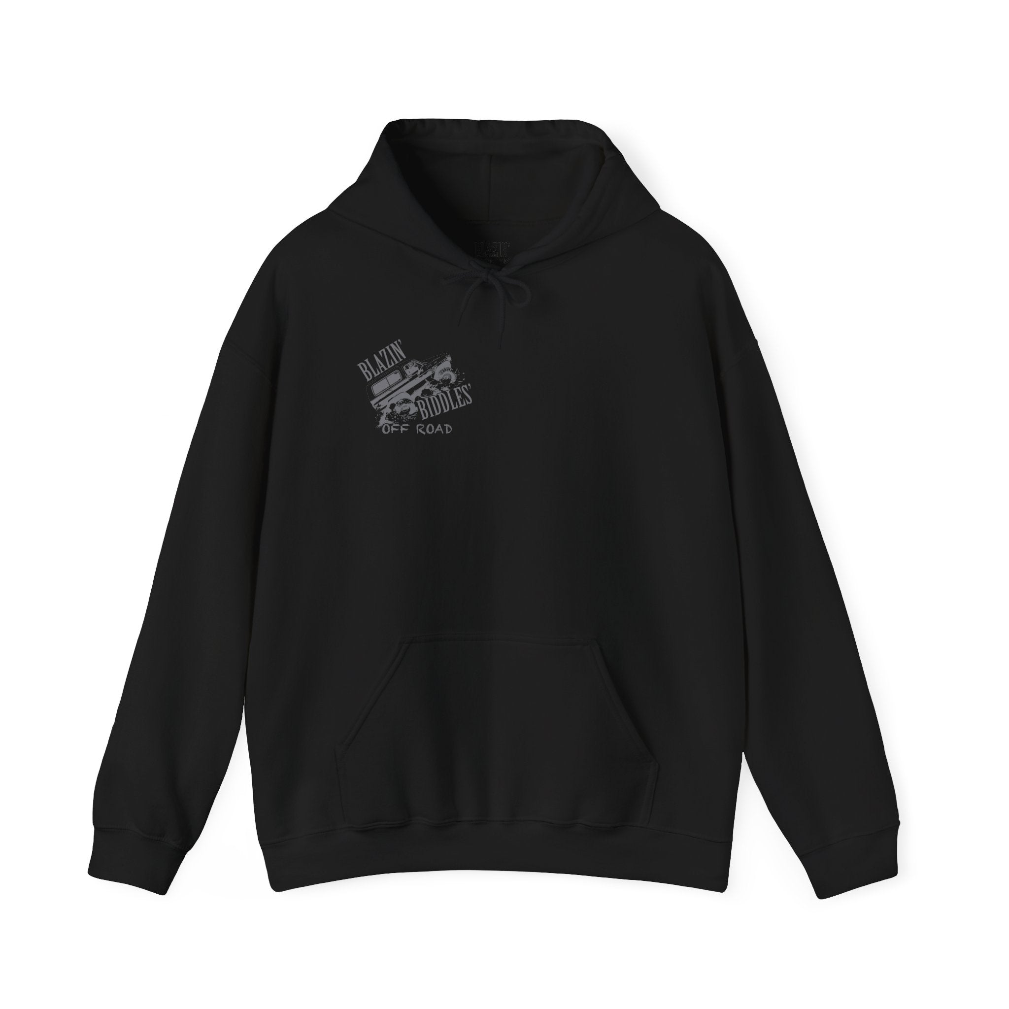 Blazin' Biddles Off-Road Logo Hoodie (Dark Colors)
