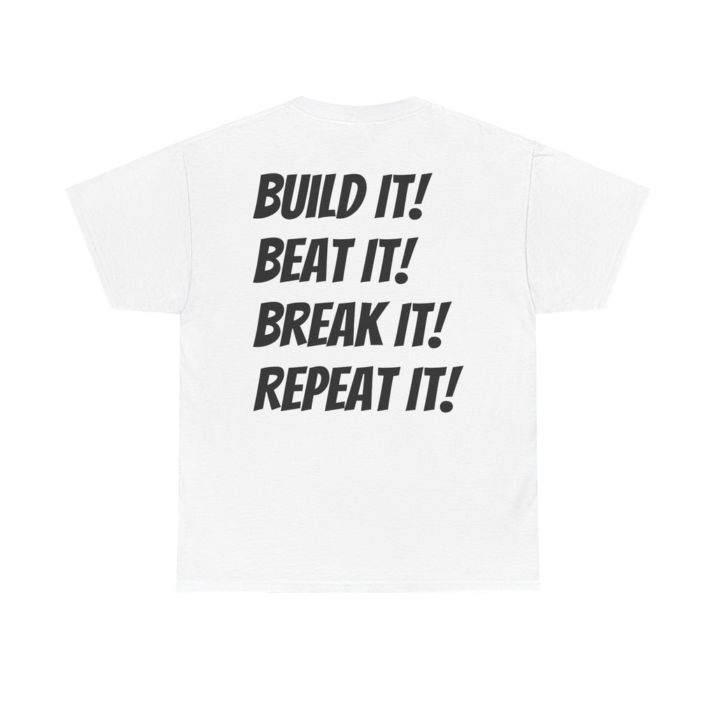 Blazin’ Biddles" Off-Road “Build, Beat, Break, Repeat” Unisex Heavy Cotton T-Shirt