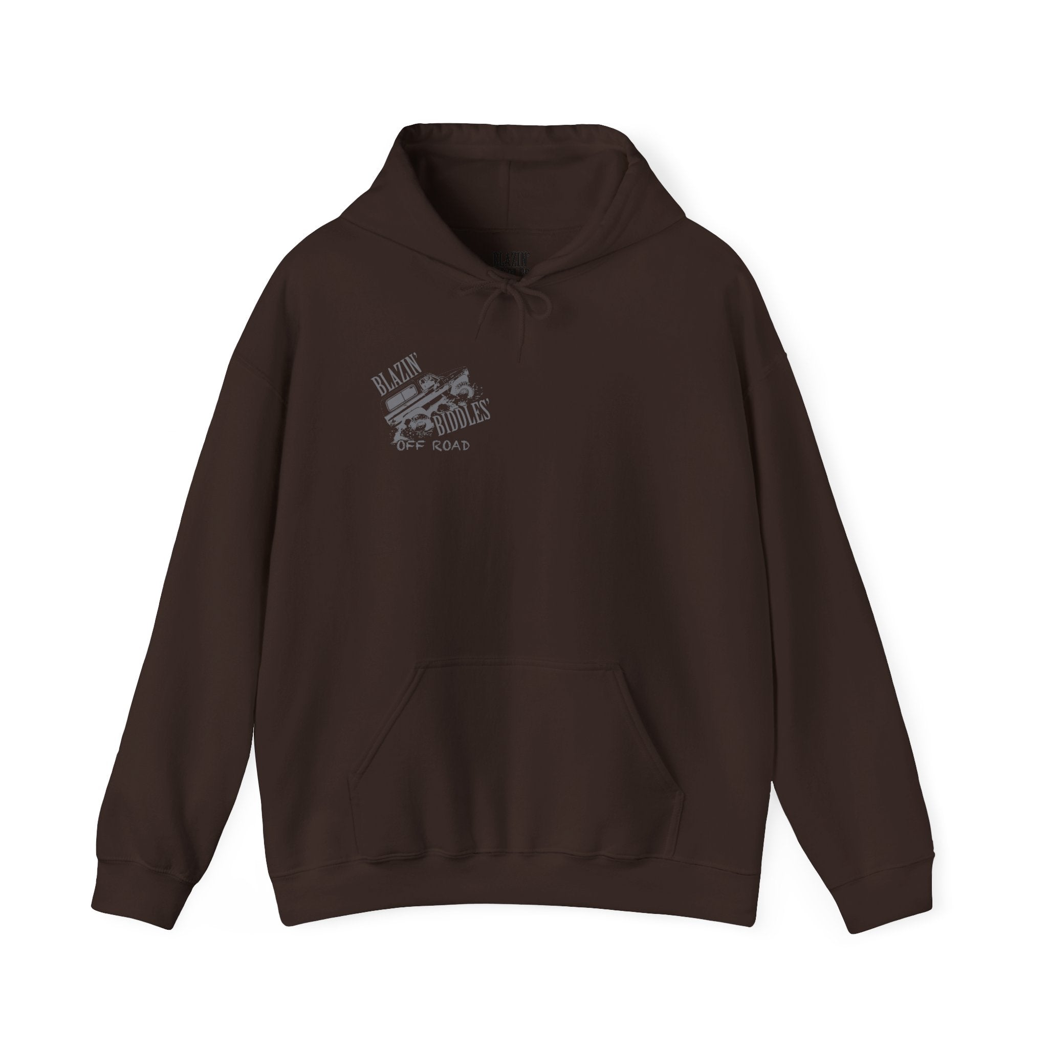 Blazin' Biddles Off-Road Logo Hoodie (Dark Colors)