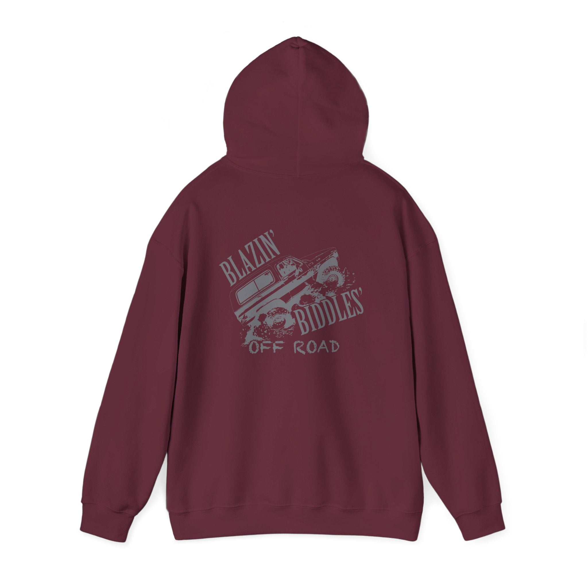 Blazin' Biddles Off-Road Logo Hoodie (Dark Colors)