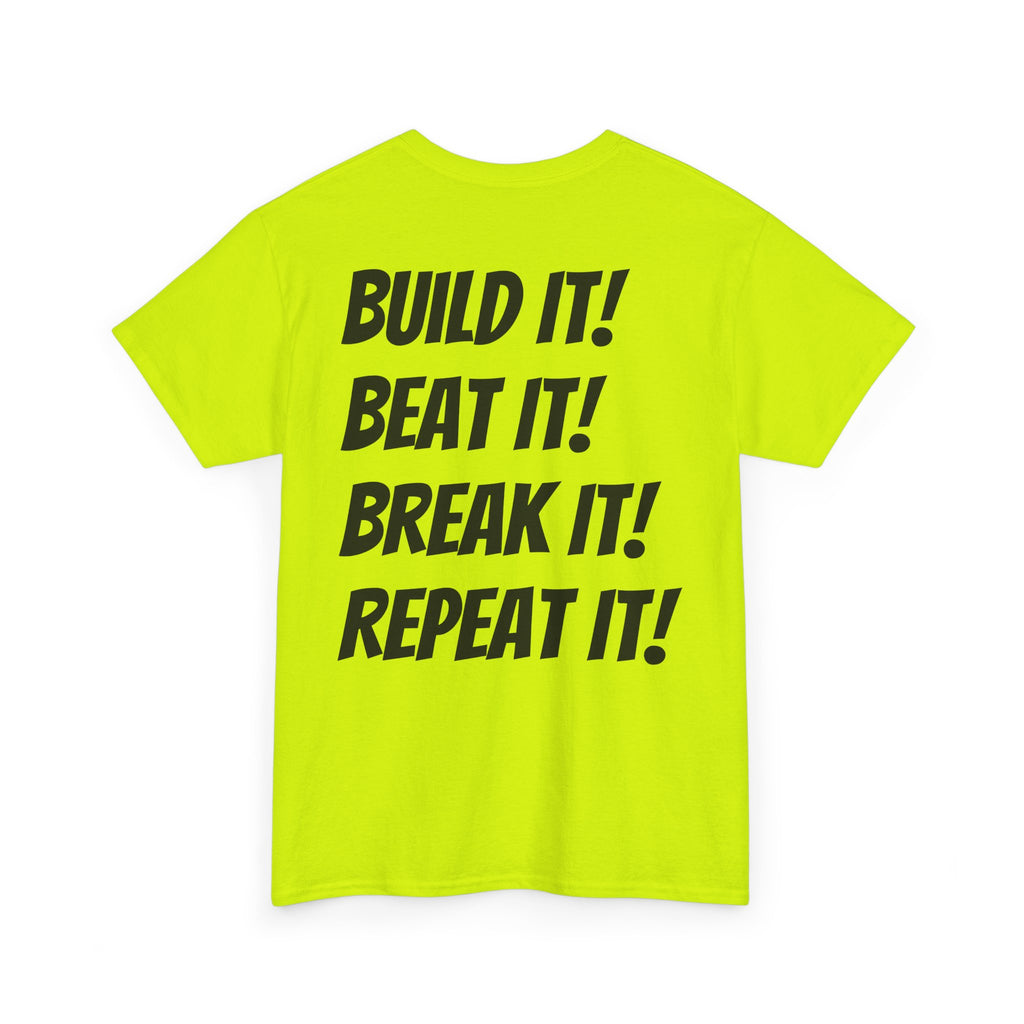 Blazin’ Biddles" Off-Road “Build, Beat, Break, Repeat” Unisex Heavy Cotton T-Shirt