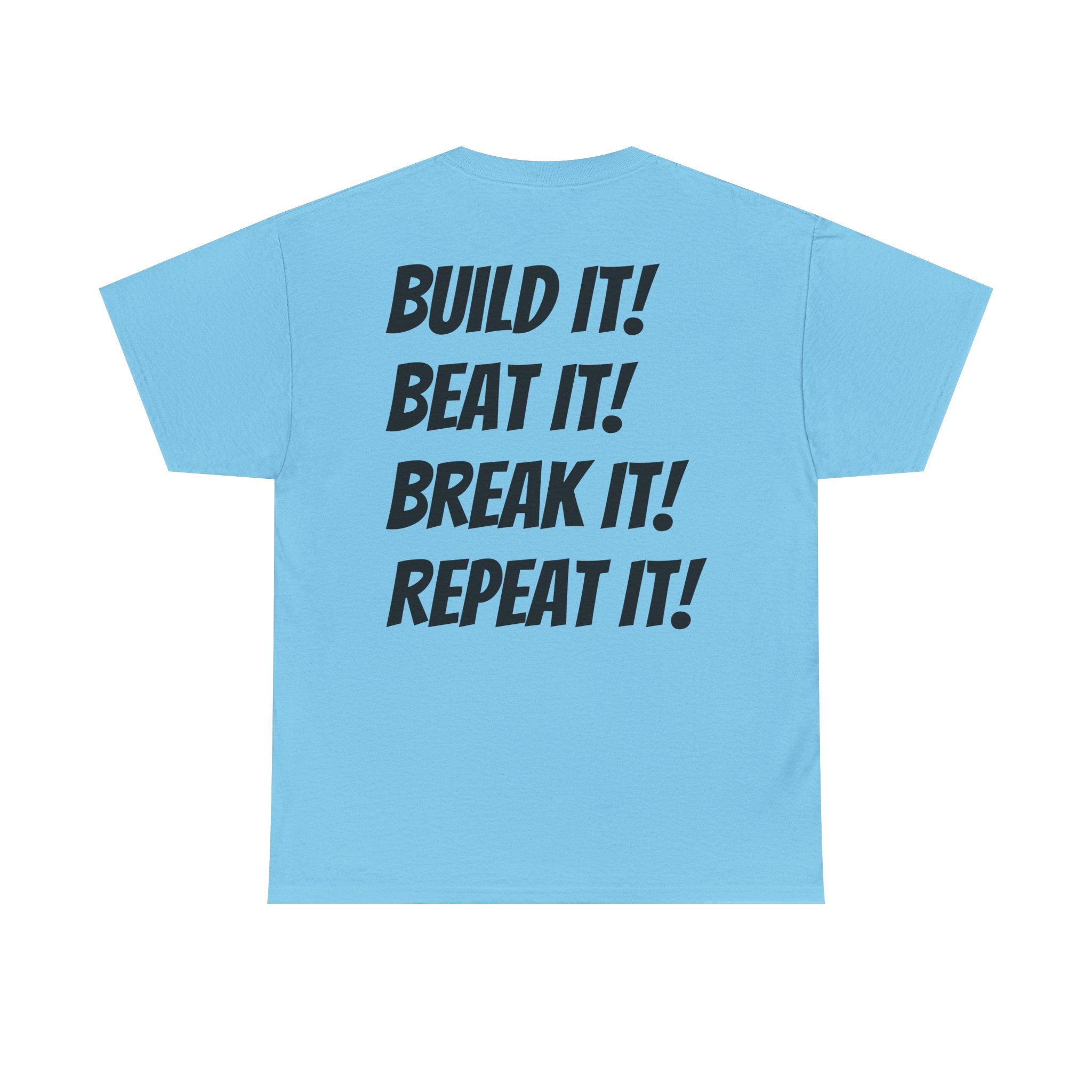Blazin’ Biddles" Off-Road “Build, Beat, Break, Repeat” Unisex Heavy Cotton T-Shirt