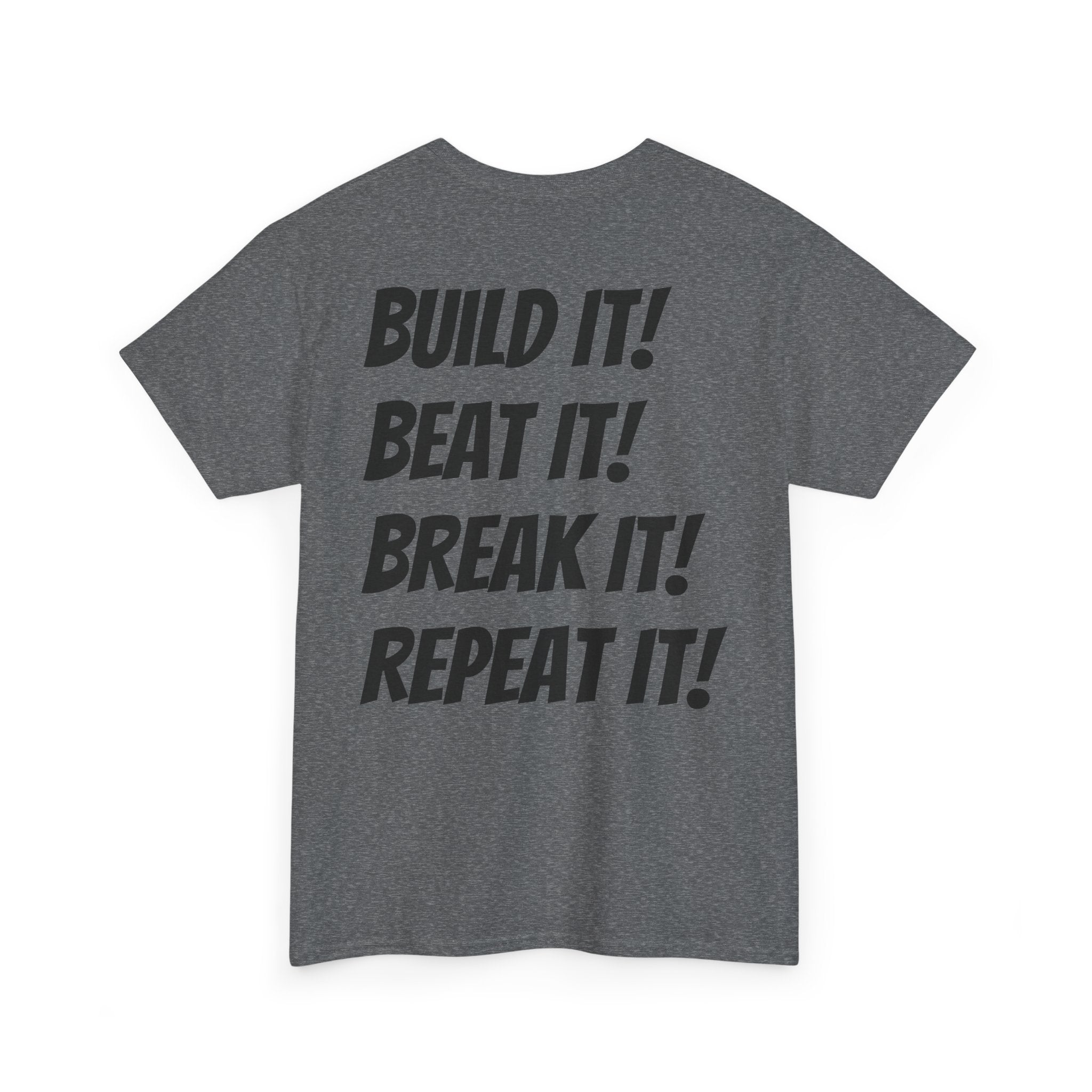 Blazin’ Biddles" Off-Road “Build, Beat, Break, Repeat” Unisex Heavy Cotton T-Shirt