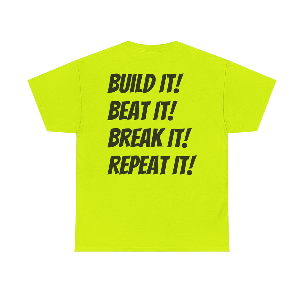 Blazin’ Biddles" Off-Road “Build, Beat, Break, Repeat” Unisex Heavy Cotton T-Shirt