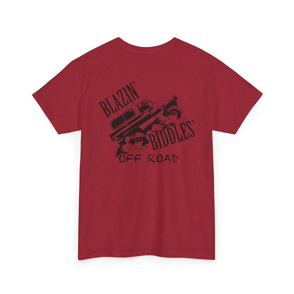 Blazin’ Biddles' Off-Road “Logo” Unisex Heavy Cotton T-Shirt