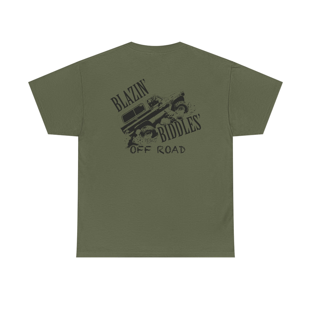 Blazin’ Biddles' Off-Road “Logo” Unisex Heavy Cotton T-Shirt