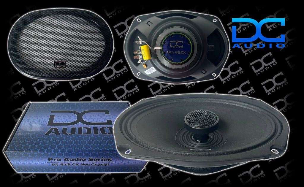 DC Audio 6x9" Coaxial Speakers – DC-6x9CX | High-Power Full-Range Speakers for Squarebody Builds