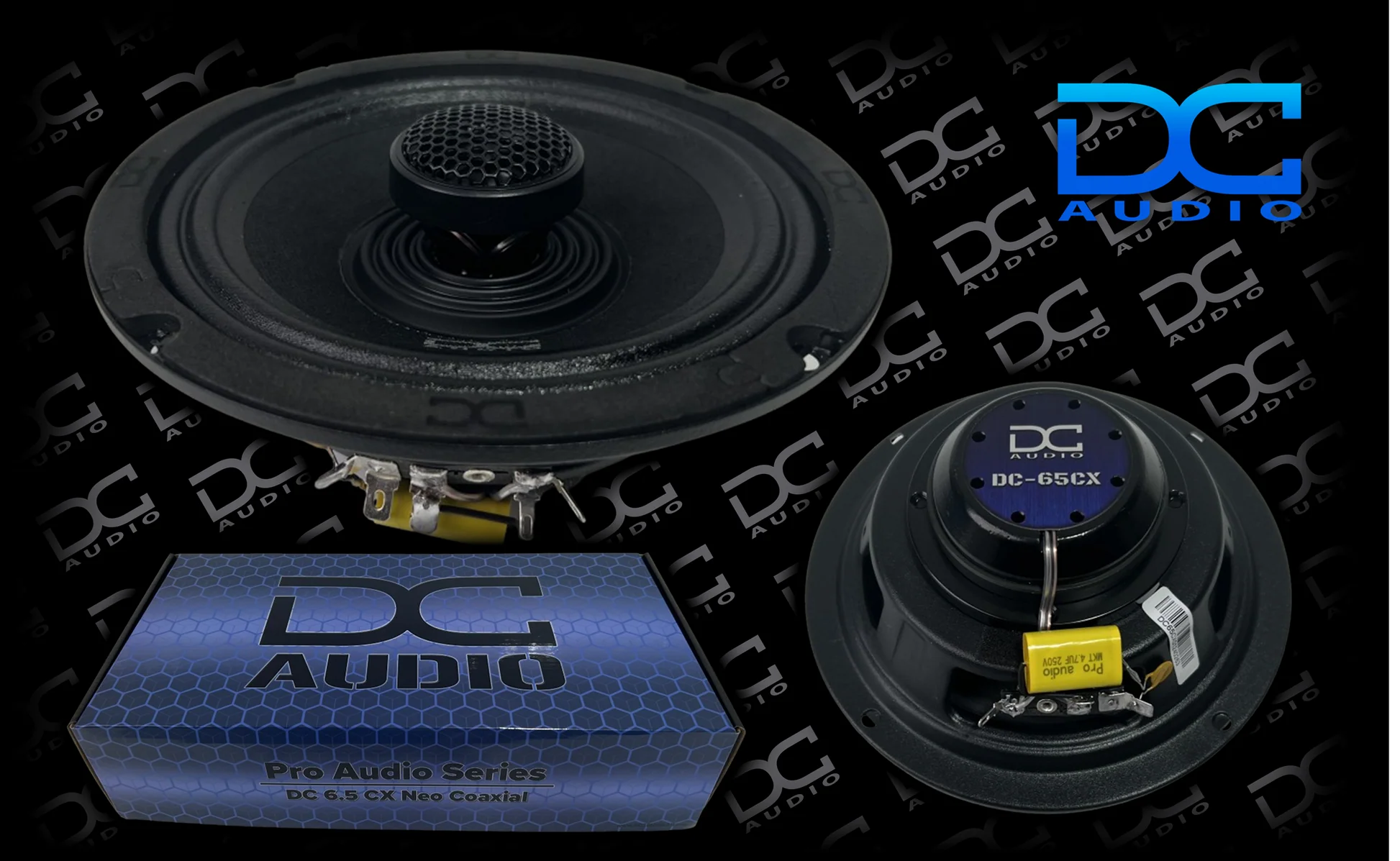 DC Audio 6.5" Coaxial Speakers – DC-65CX | High-Output Door Speakers for Squarebody Builds