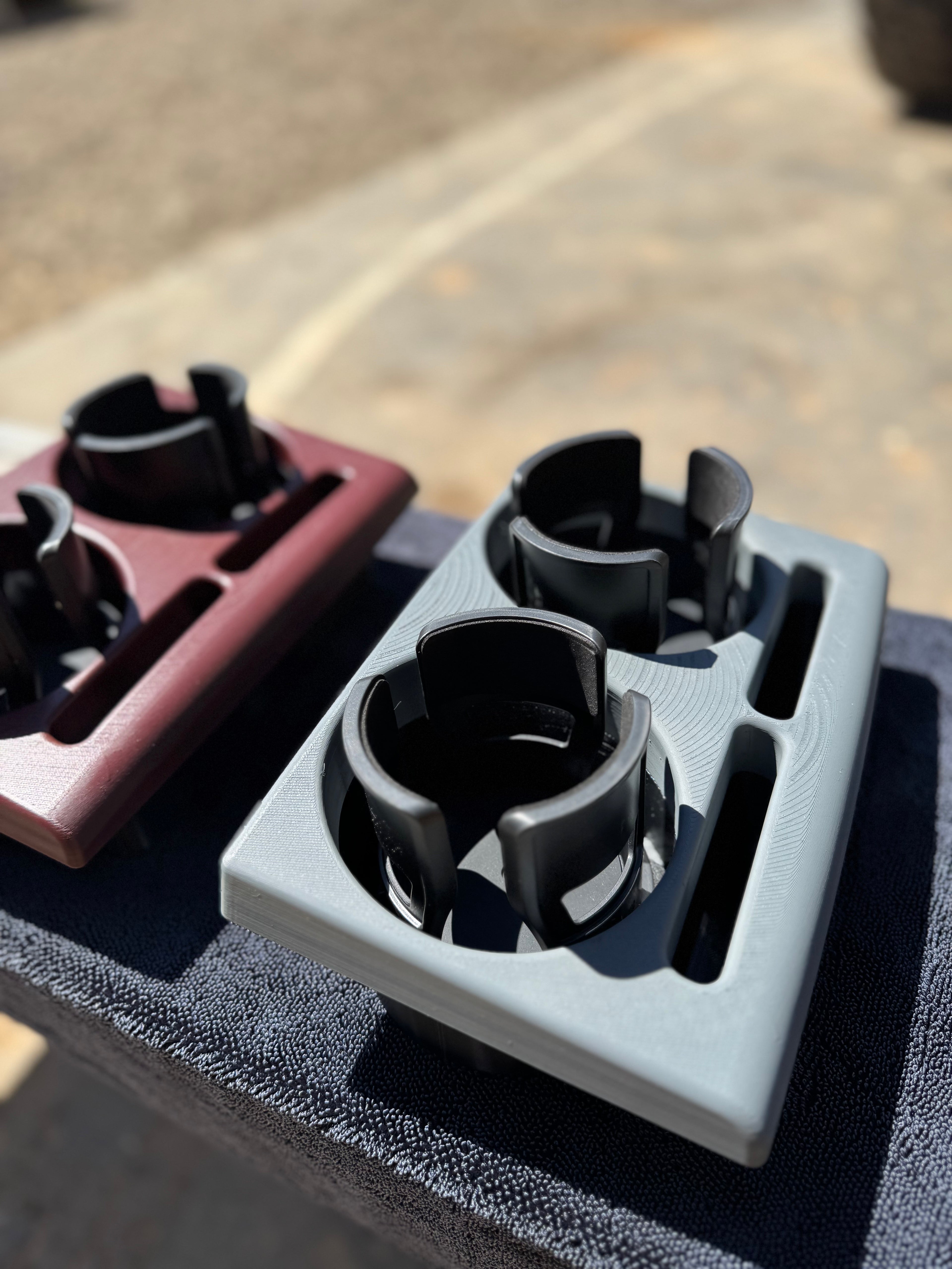 Adjustable Cup Holder Assembly – 1981-1991 Chevy K5 Blazer, GMC Jimmy & Suburban | Blazin’ Biddles Off-Road