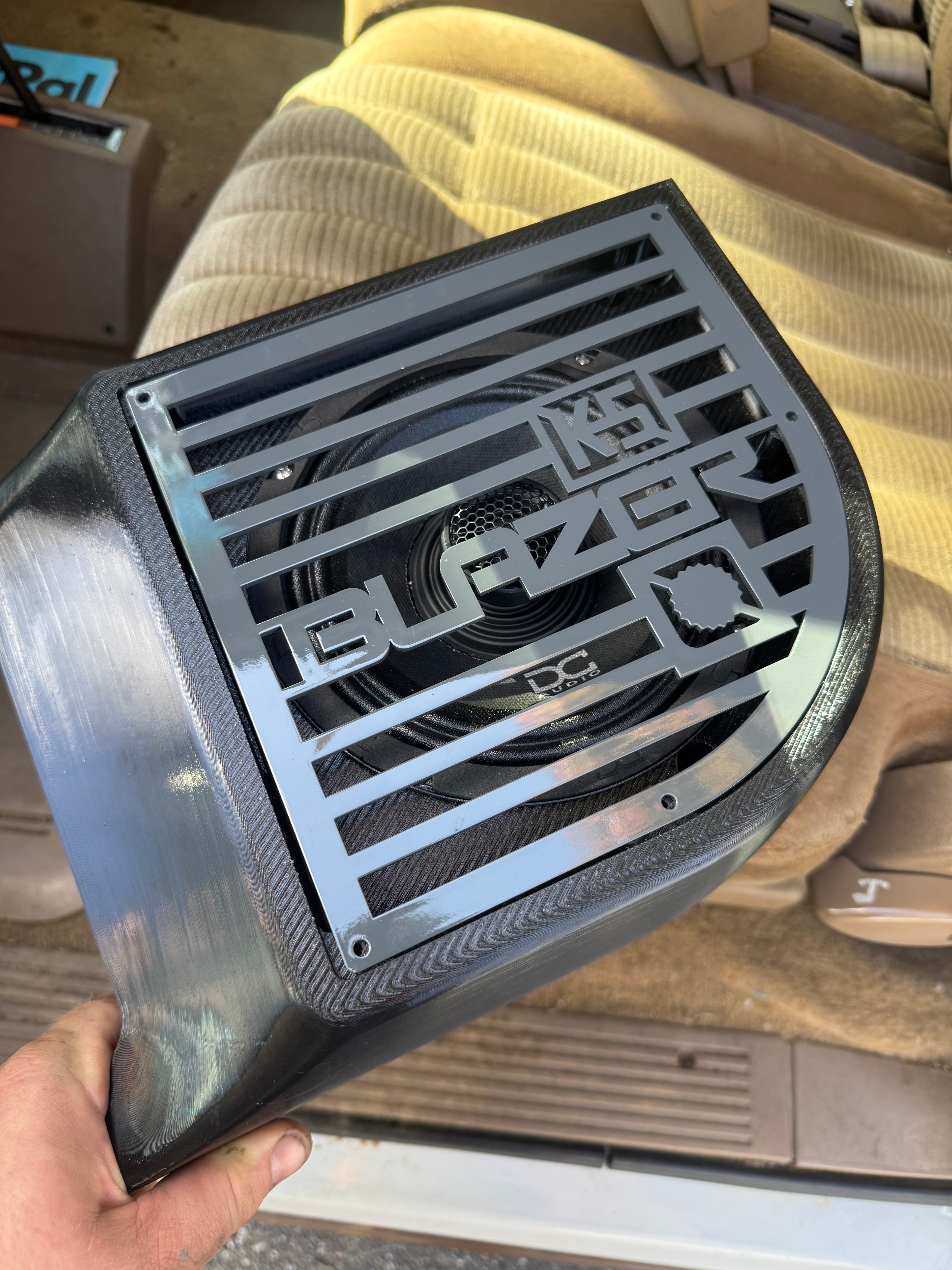 Customizable Bolt-On Lower Door Speaker Panels for 1973-1991 Chevy/GMC K5 Blazer/Jimmy, Suburbans, and Pickups