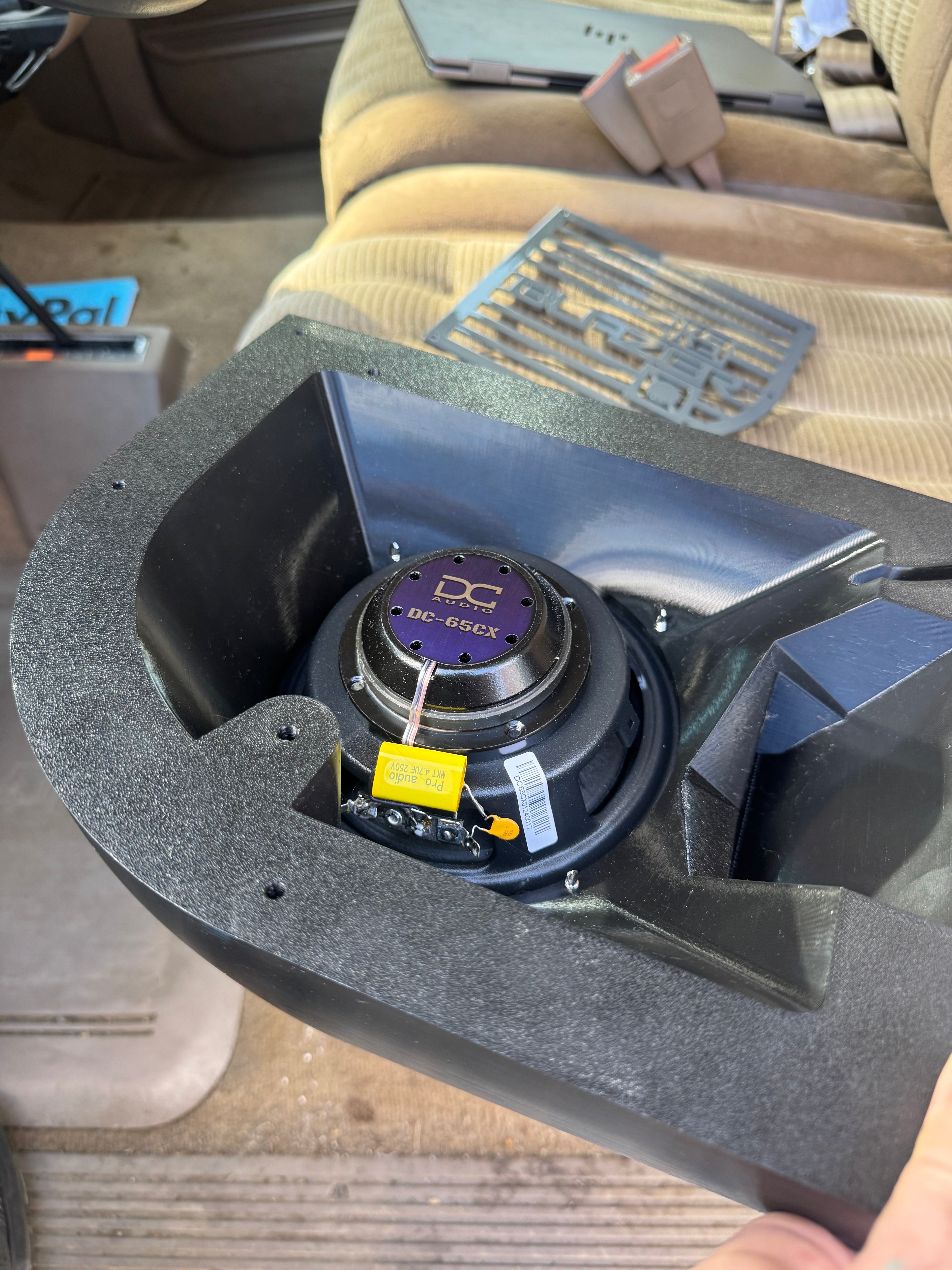 Customizable Bolt-On Lower Door Speaker Panels for 1973-1991 Chevy/GMC K5 Blazer/Jimmy, Suburbans, and Pickups