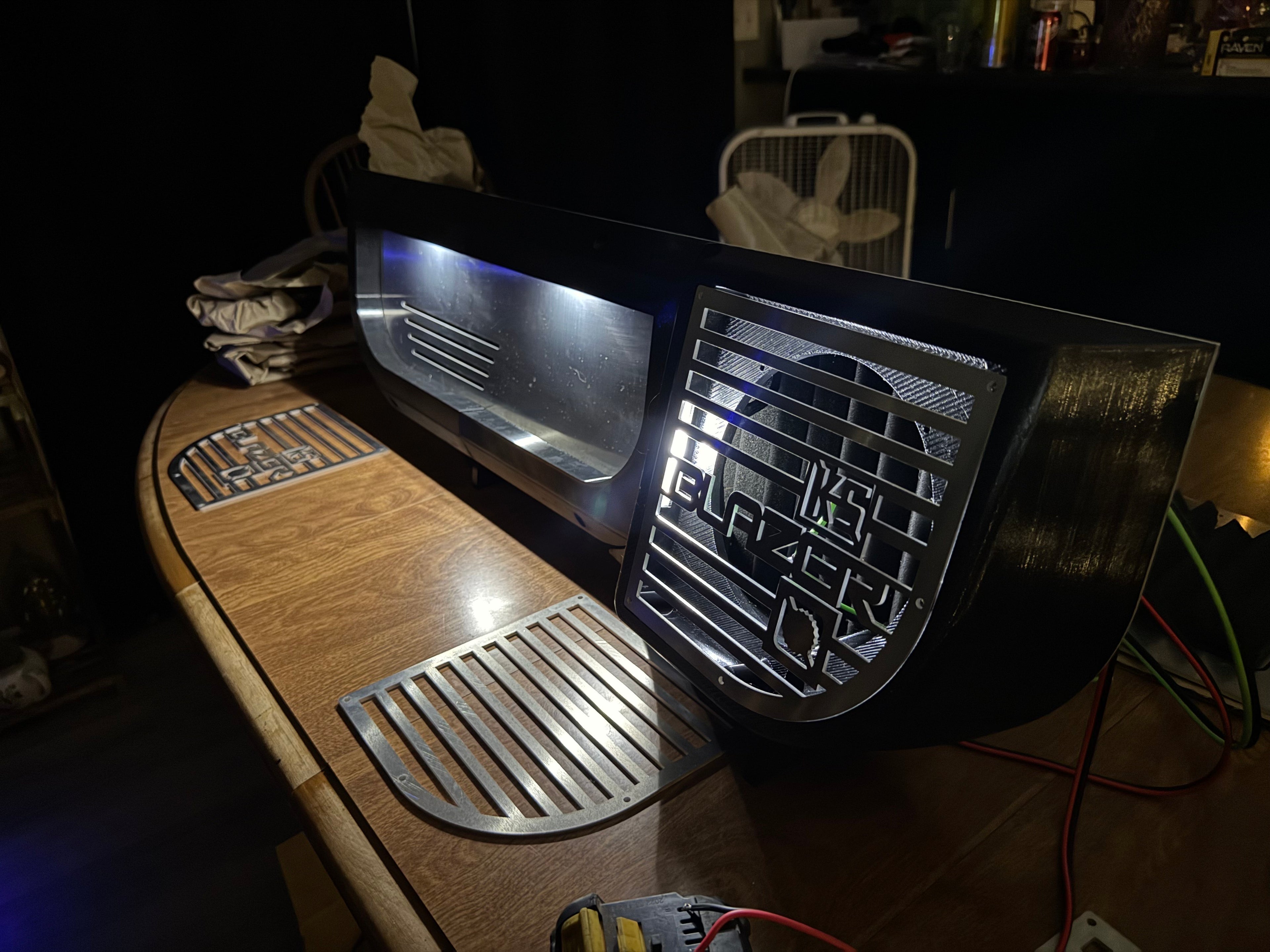 BUILDER PLUS - Lower Door Speaker Panels (1973–1991 Squarebody Chevy/GMC) – STAGE 2 “LIGHTED & WIRED + 3 Year Warranty”