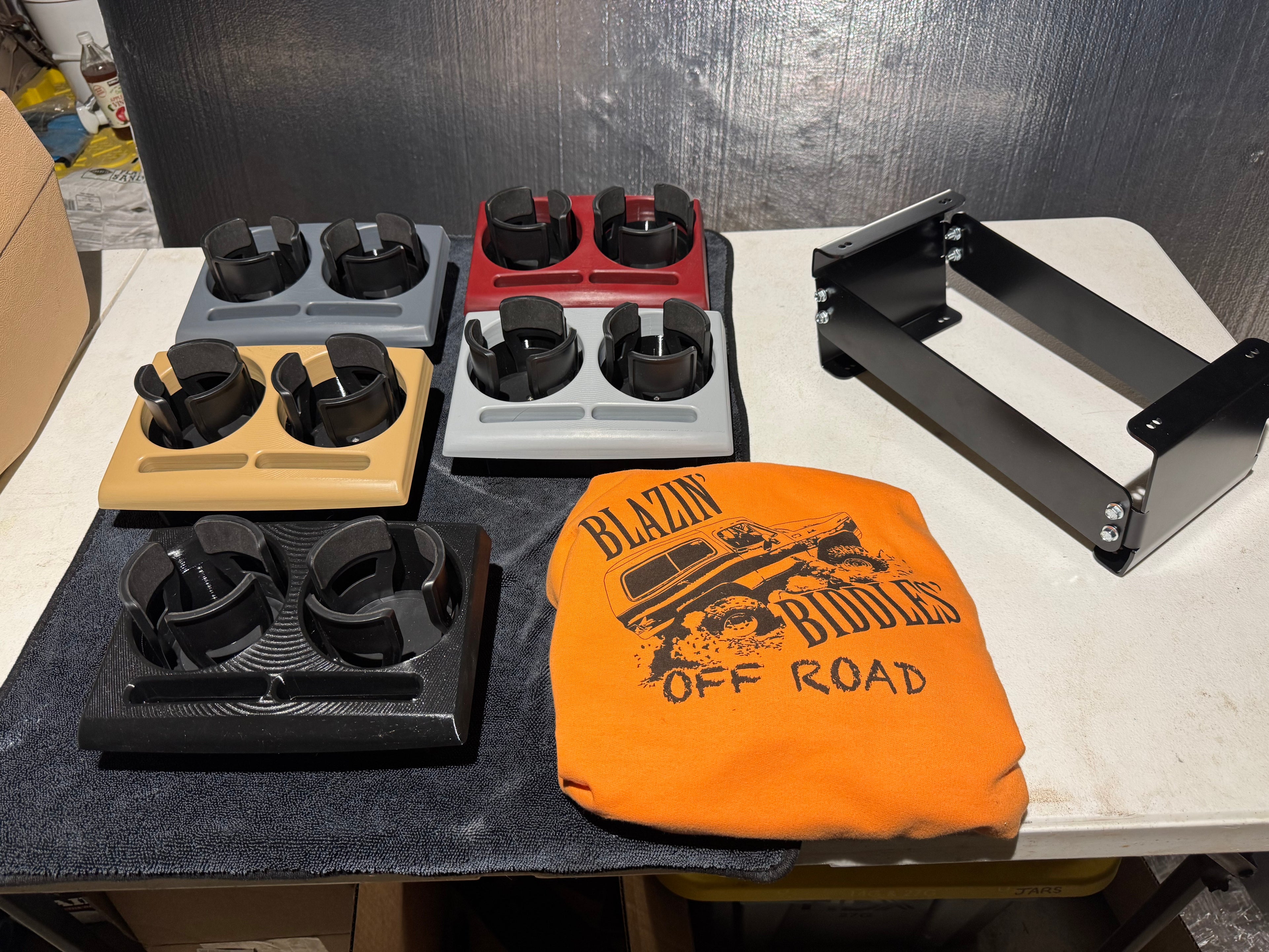 Squarebody Console Lift + Cup Holder Combo