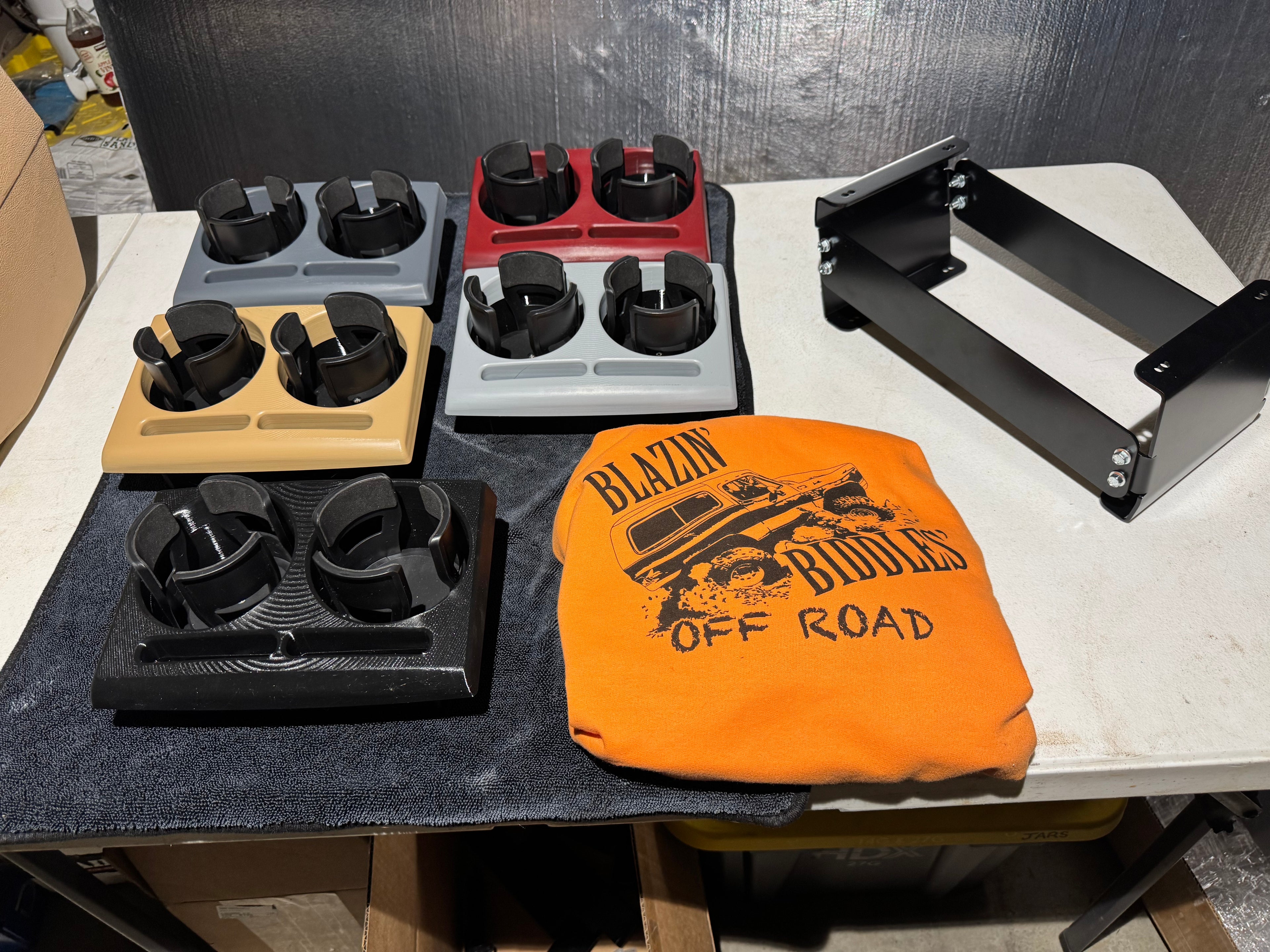 Squarebody Console Lift + Cup Holder Combo