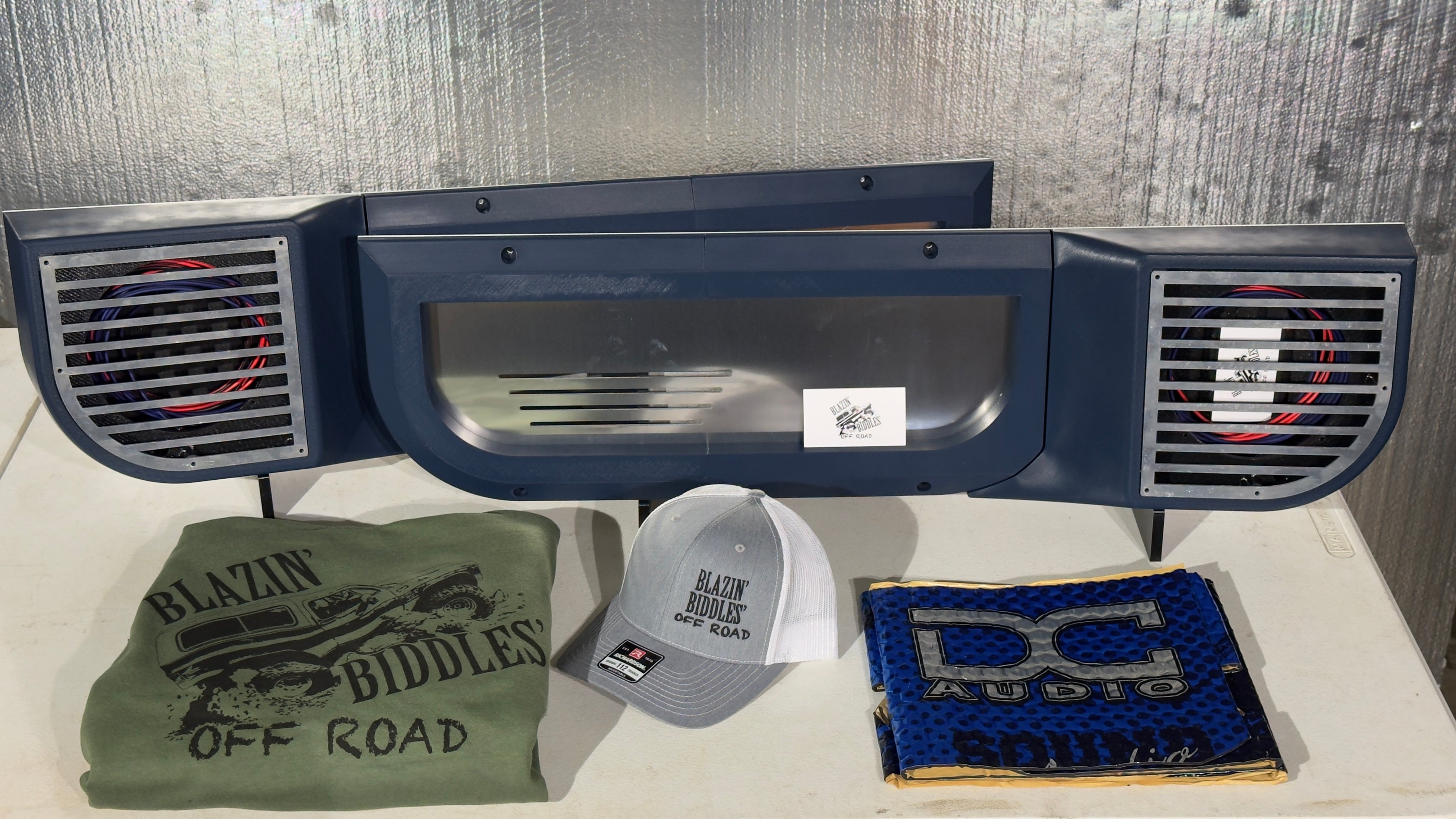 (Premium LIGHTED) Door Speaker Panel Set