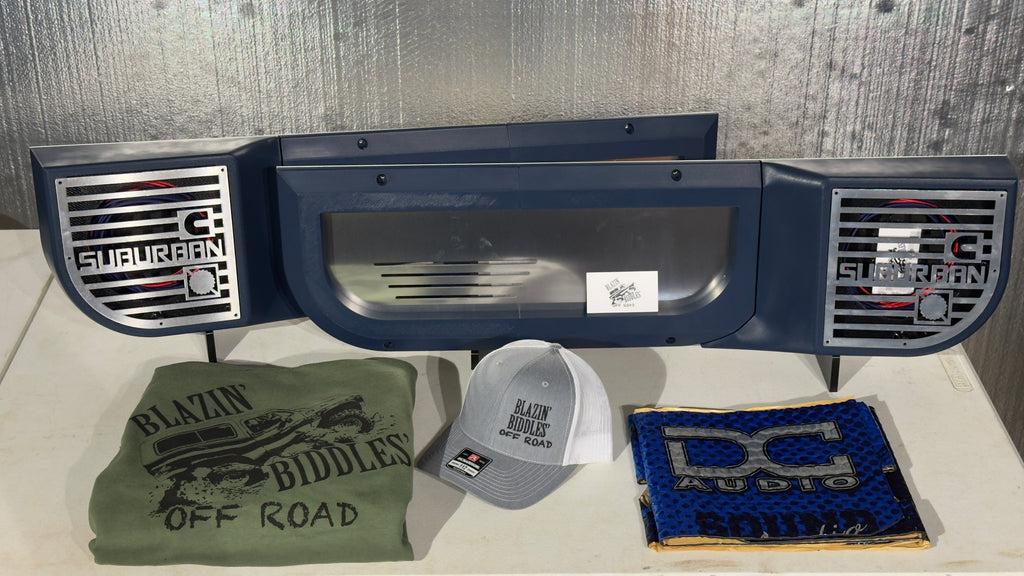 (Premium LIGHTED) Door Speaker Panel Set