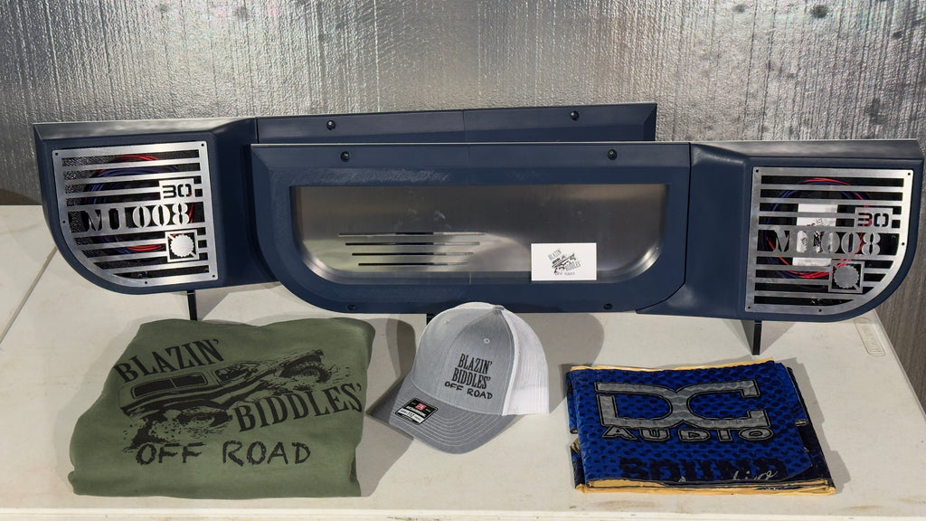 (Premium LIGHTED) Door Speaker Panel Set