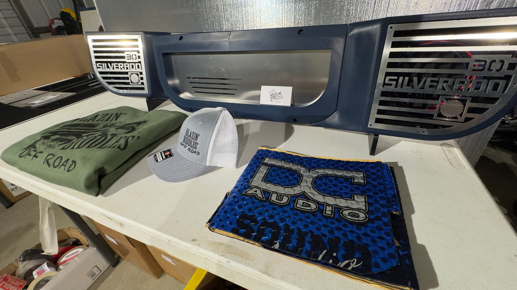 (Premium LIGHTED) Door Speaker Panel Set