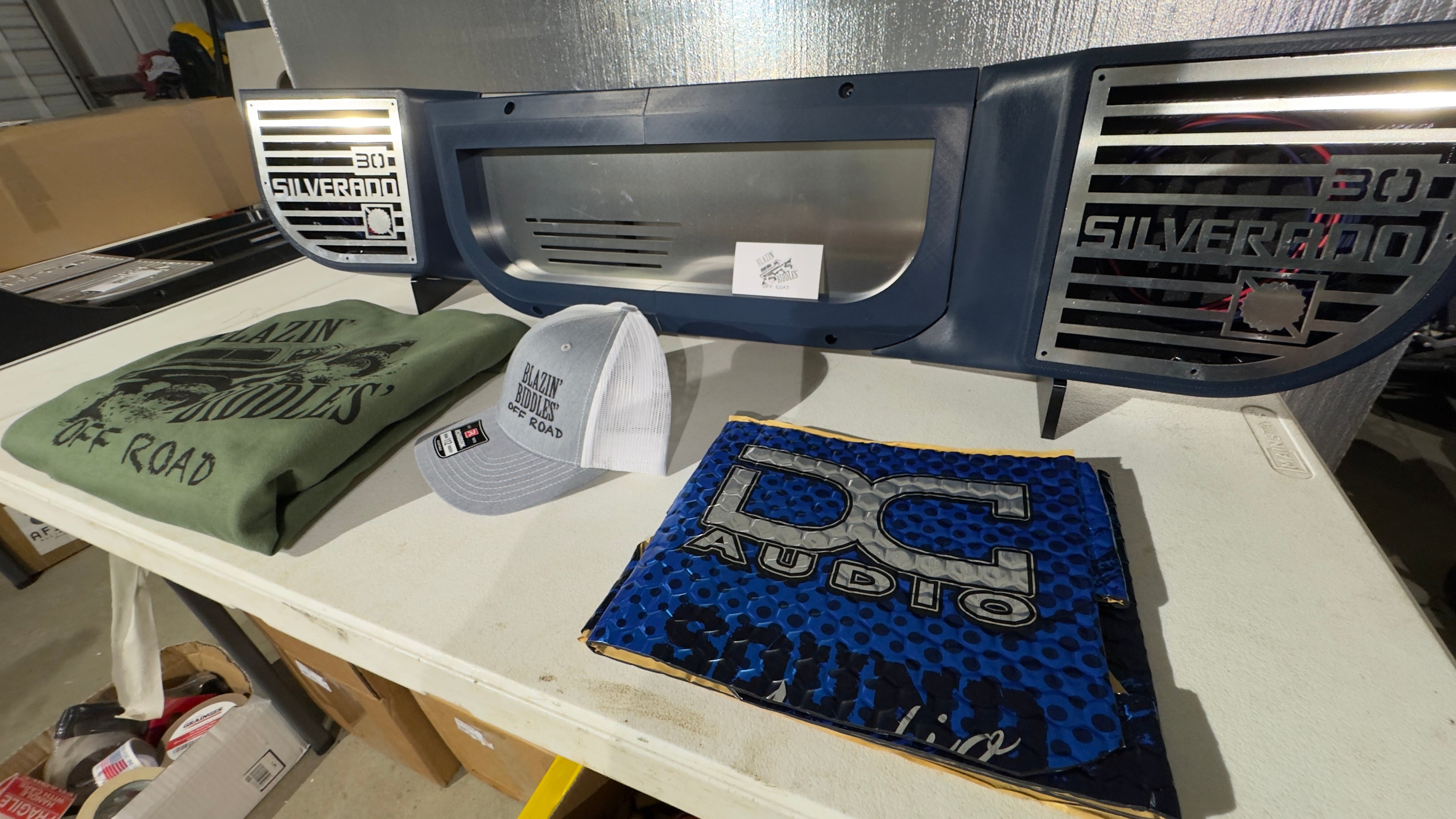 (Premium LIGHTED) Door Speaker Panel Set