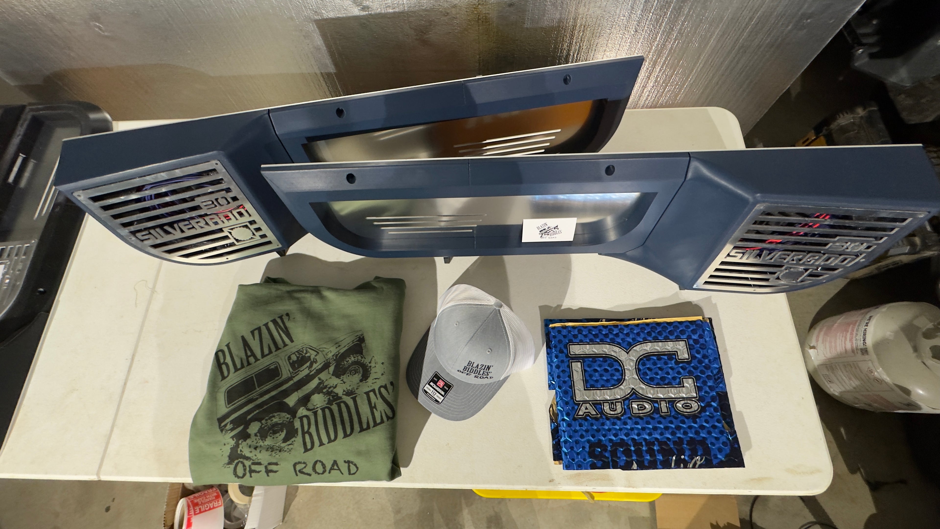 (Premium LIGHTED) Door Speaker Panel Set