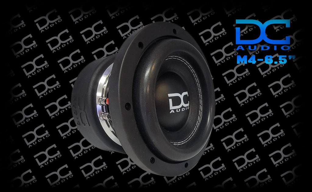 DC Audio M4 6.5" Subwoofer – Compact Power for Tight Installs