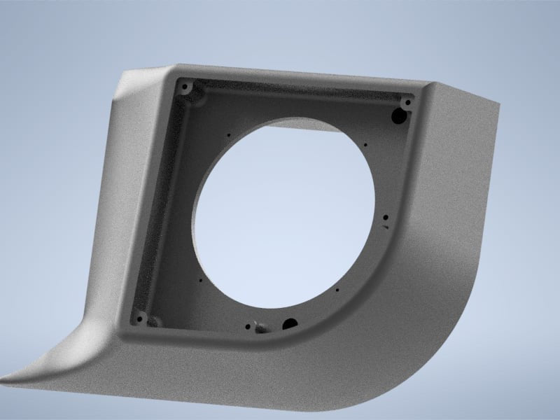 Customizable Bolt-On Lower Door Speaker Panels for 1973-1991 Chevy/GMC K5 Blazer/Jimmy, Suburbans, and Pickups