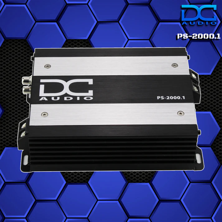 DC Audio PS-2000x1 Mini Full Range Monoblock Amplifier – 2,000W RMS
