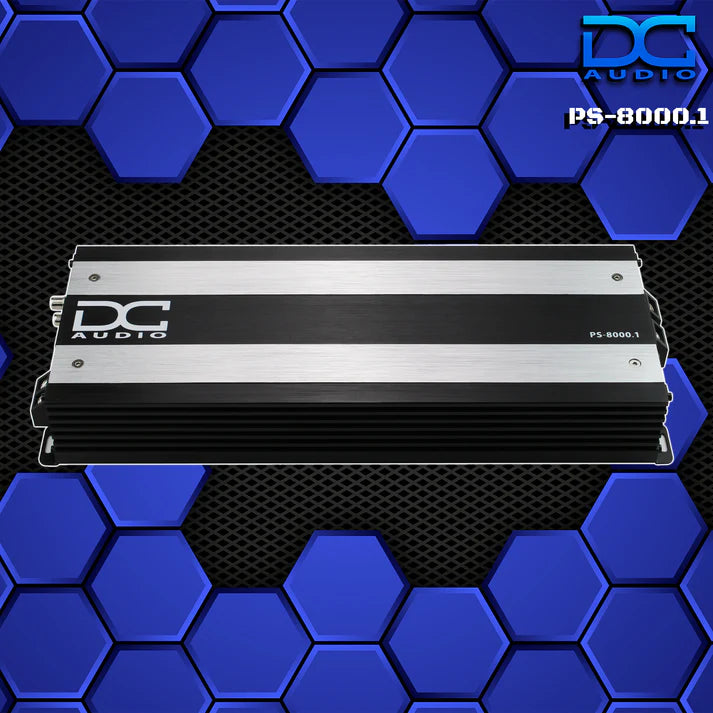 DC Audio PS-8000x1 Mini Full Range Monoblock Amplifier – 8,000W RMS