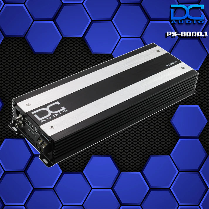 DC Audio PS-8000x1 Mini Full Range Monoblock Amplifier – 8,000W RMS